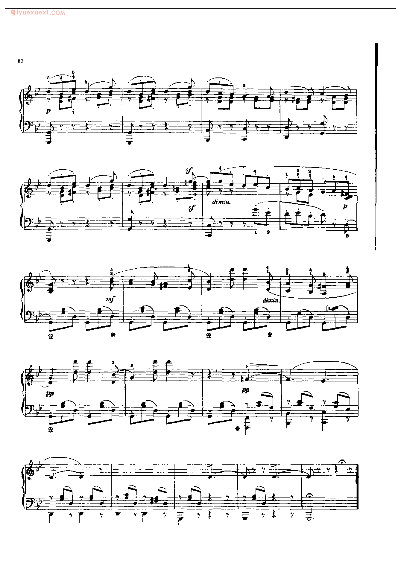 钢琴曲精选：威尼斯船歌 Venetianisches Gondellied~