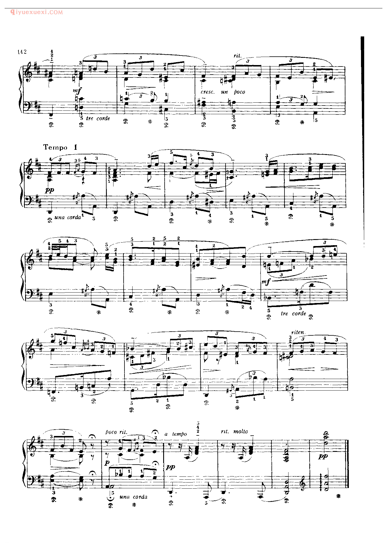 钢琴曲精选:探戈(D大调)(Tango in D) 阿尔贝尼昕