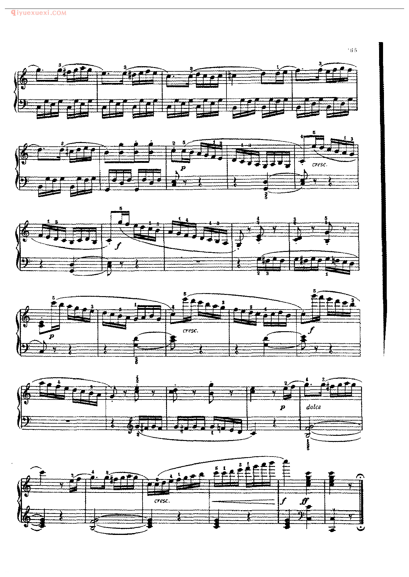 钢琴曲精选：小奏鸣曲(Sonatine) Op. 20-l）库劳