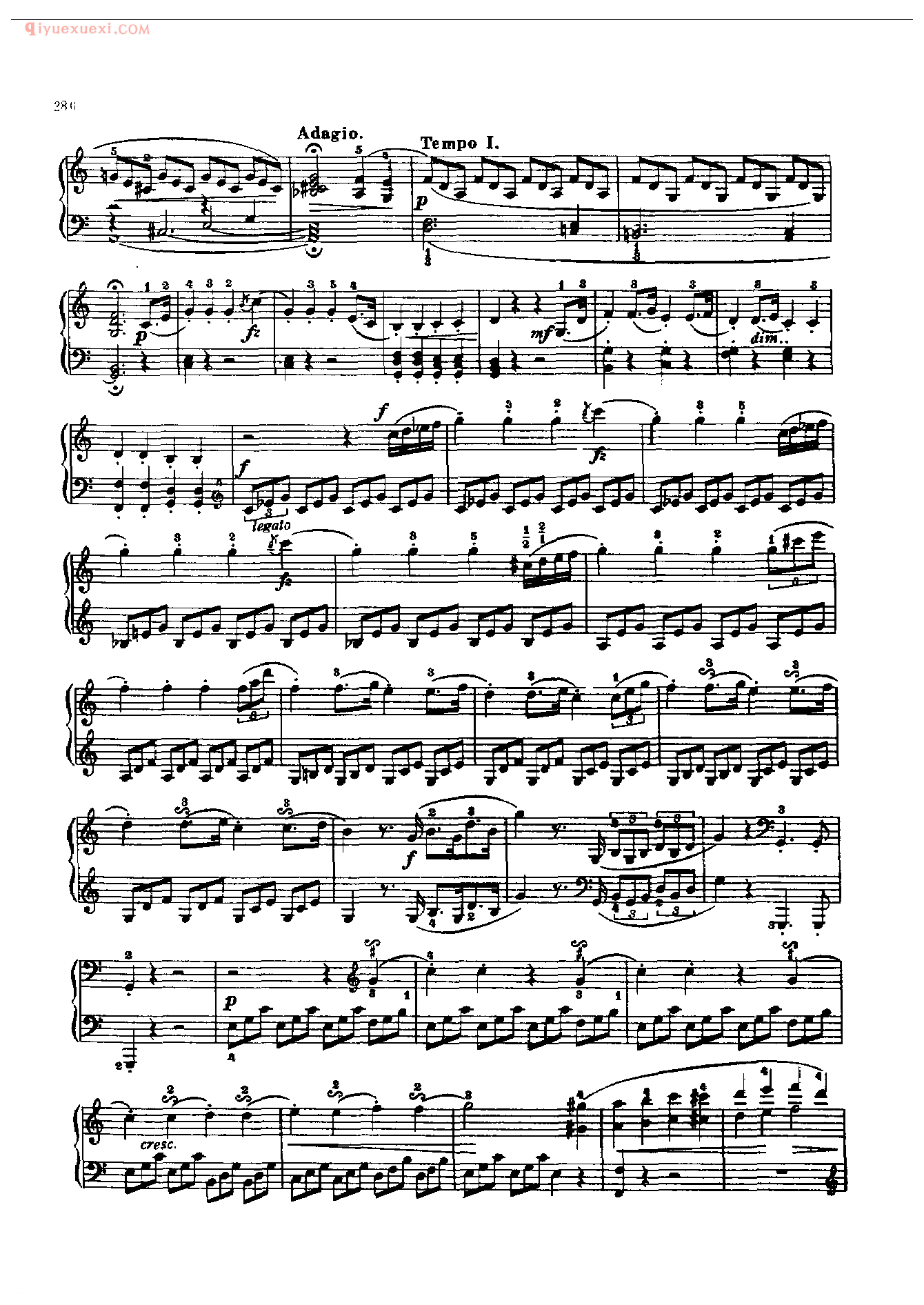 钢琴曲精选:奏鸣曲(C大调)(Sonata in C) 海顿