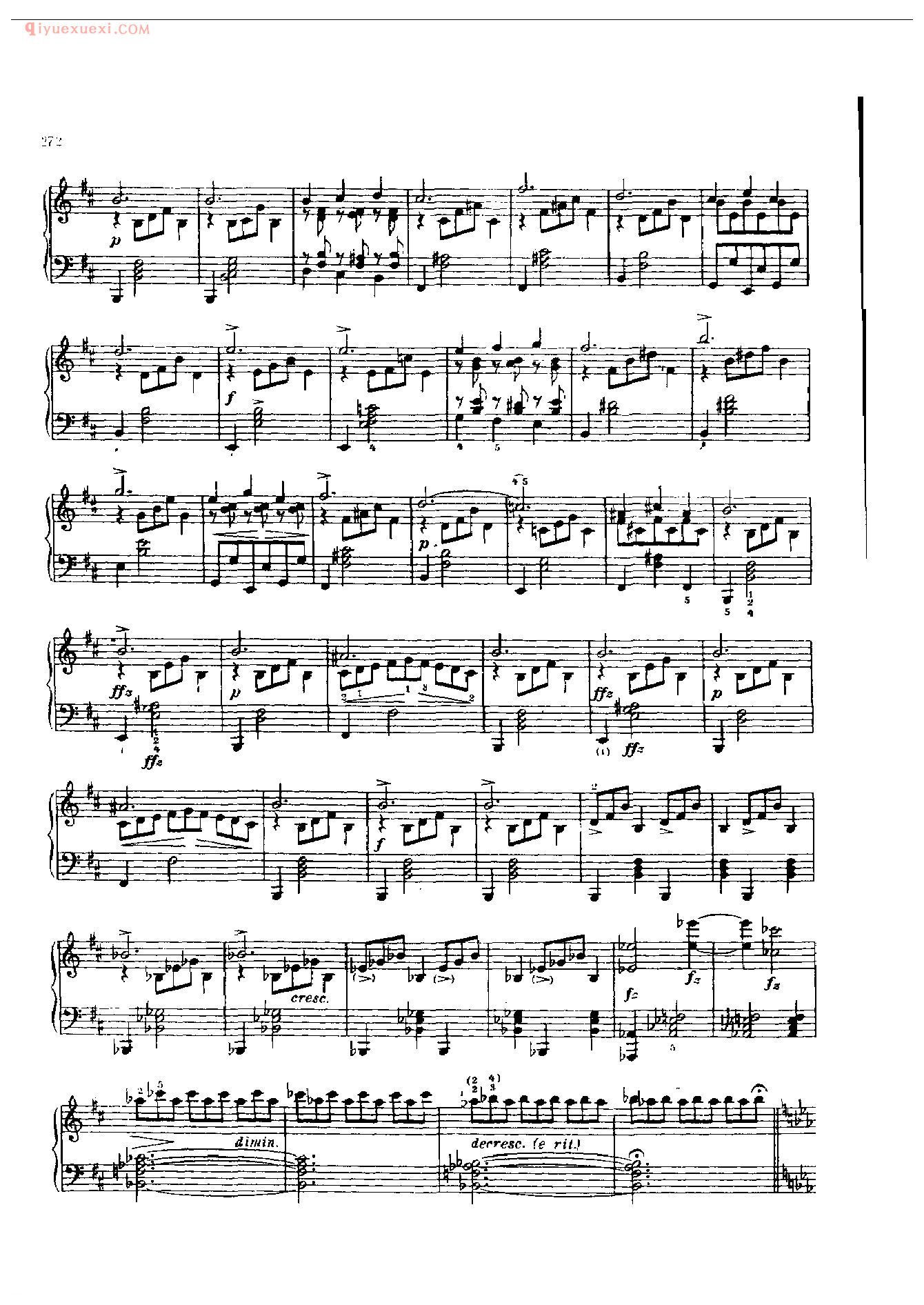 钢琴曲精选：即兴曲（第2首〉(Impromptu ll , Op. 90一2 )舒柏特