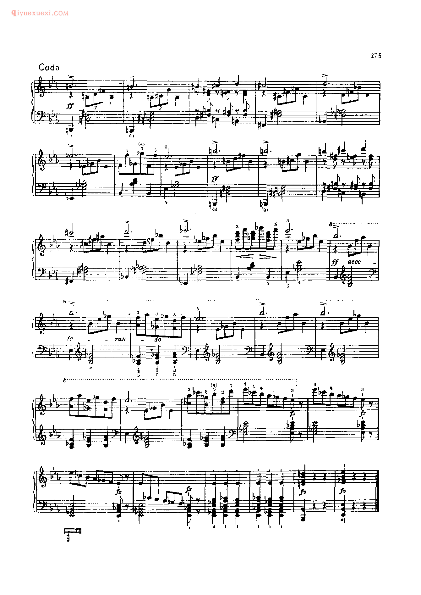 钢琴曲精选：即兴曲（第2首〉(Impromptu ll , Op. 90一2 )舒柏特