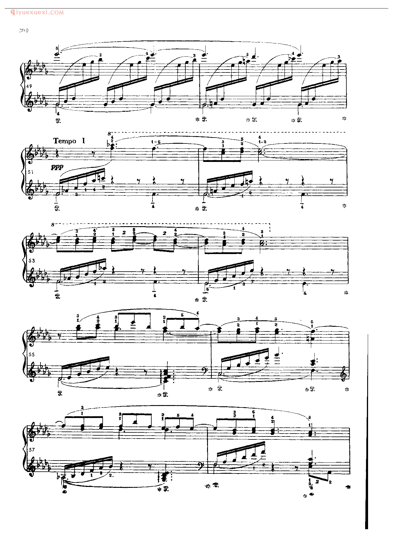 钢琴曲精选:月光(Clair de Lune Suite Bergamasque)德彪西