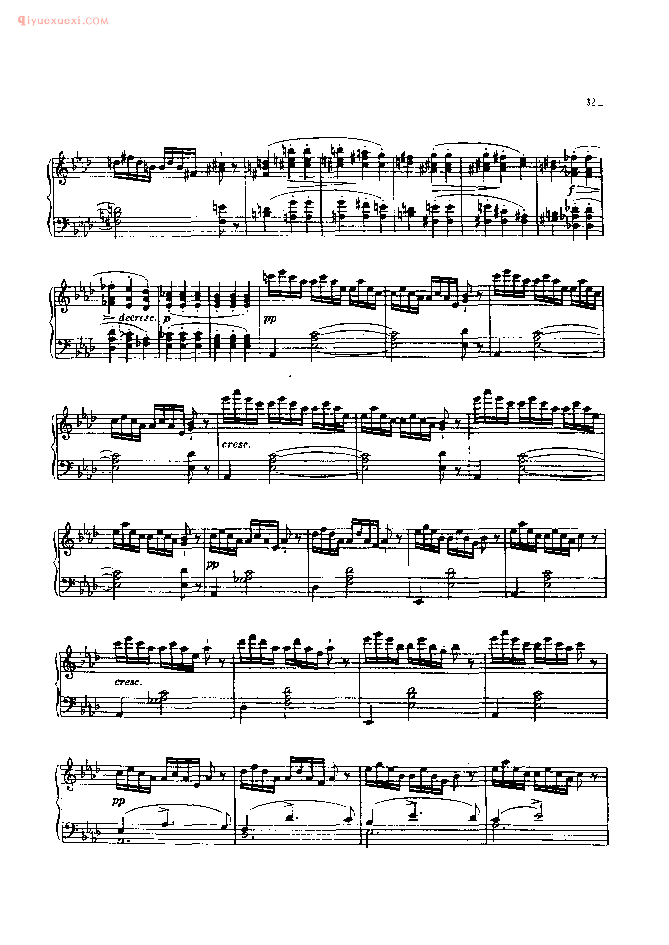 钢琴曲精选:即兴曲(第4首)(Impromptu Ⅳ ,Op. 90-4) 舒柏特