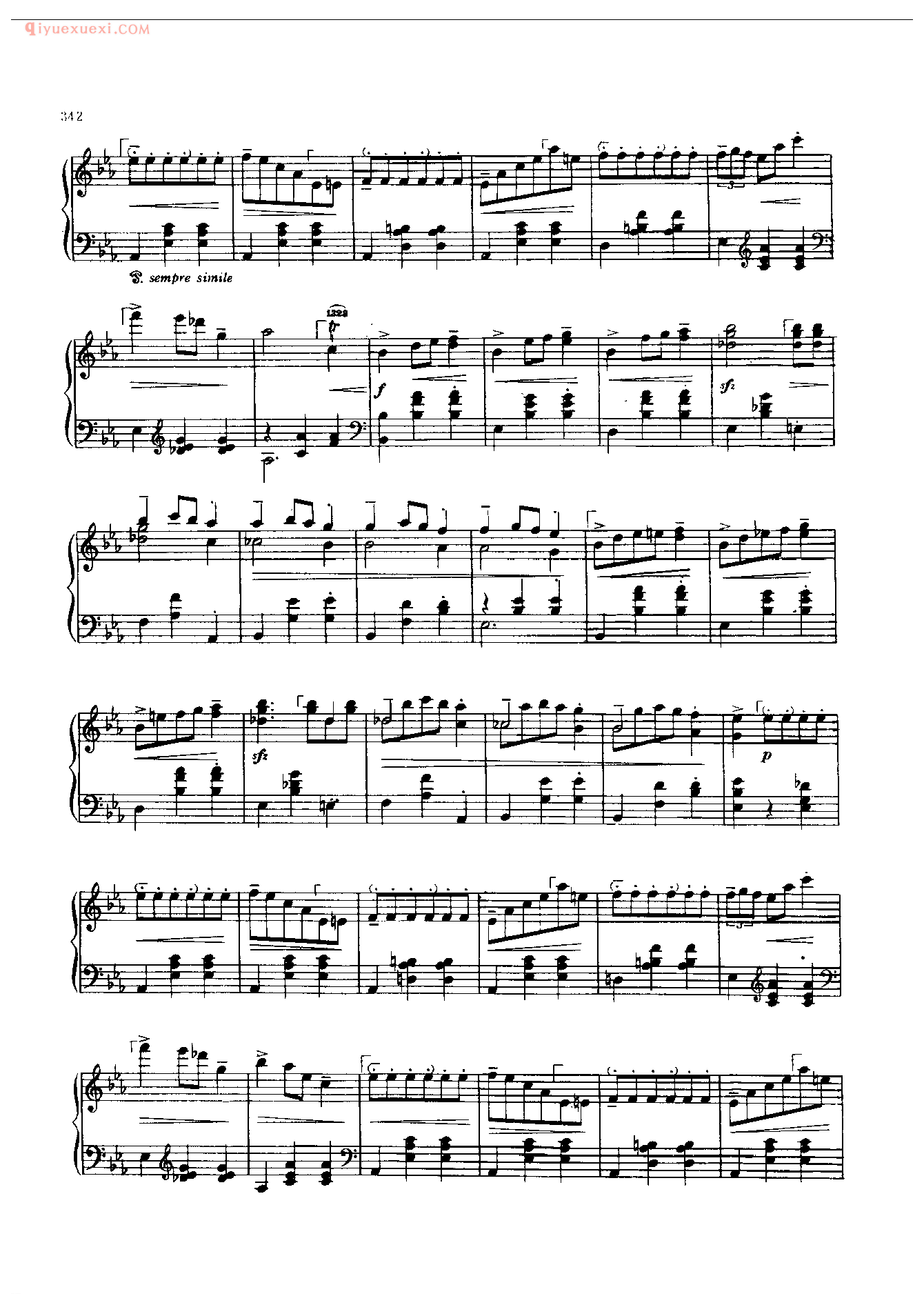 钢琴曲精选:辉煌的大圆舞曲(Grande Valse Brillante) 肖邦