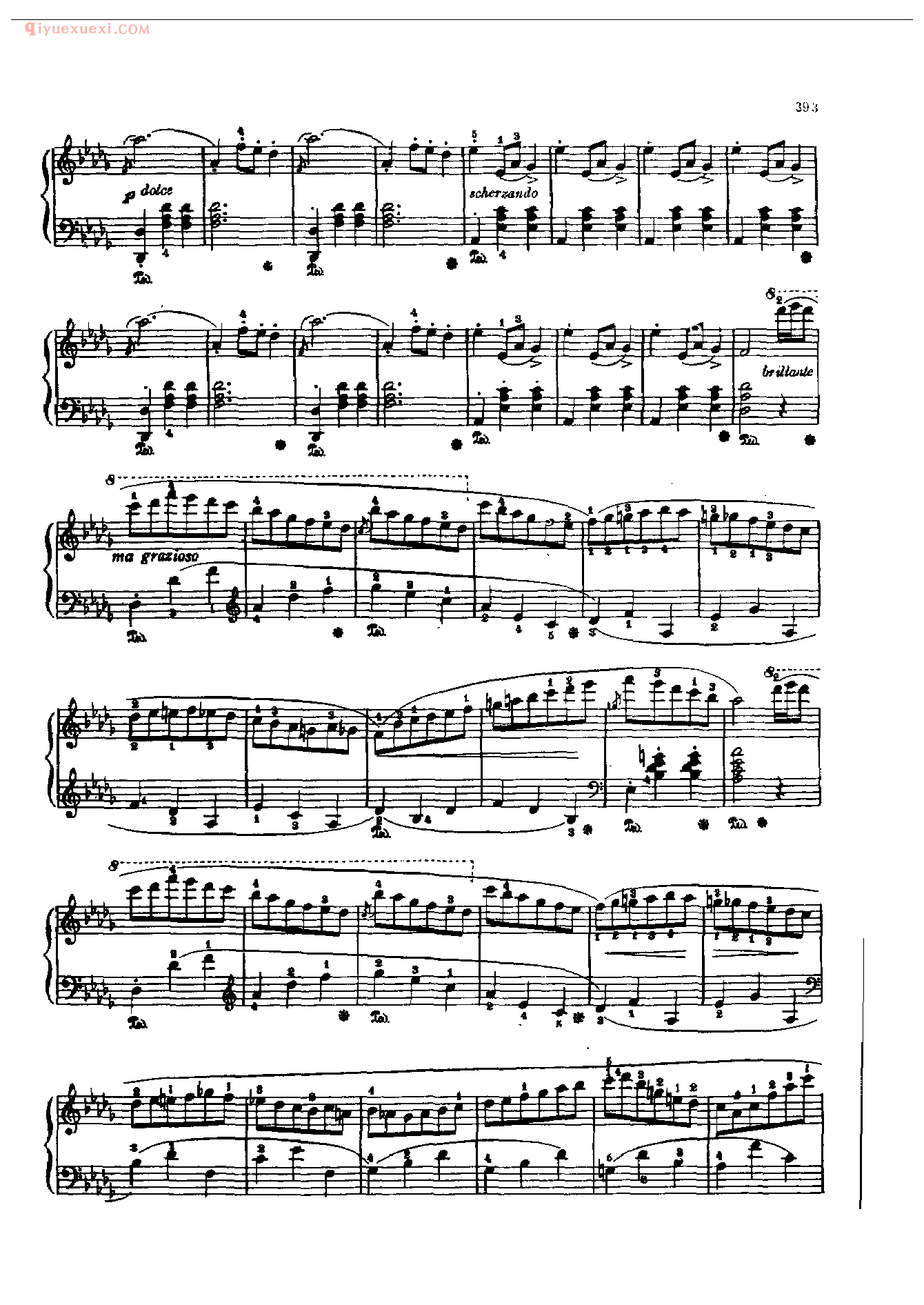 钢琴曲精选：邀舞(Aufforderung zum Tanz) 韦伯