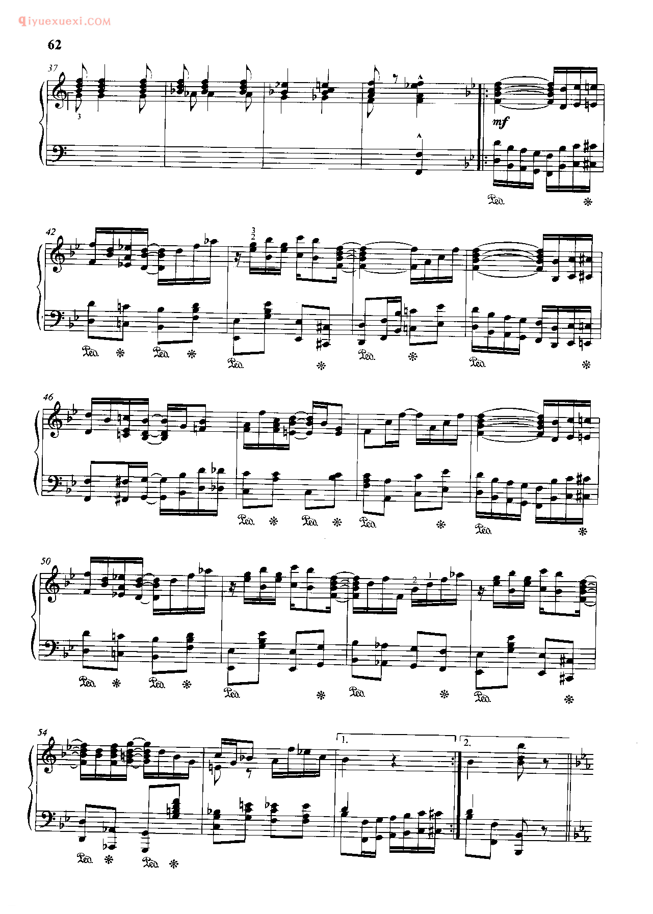 雷格泰姆舞钢琴曲_小瀑布_斯科特·乔普林