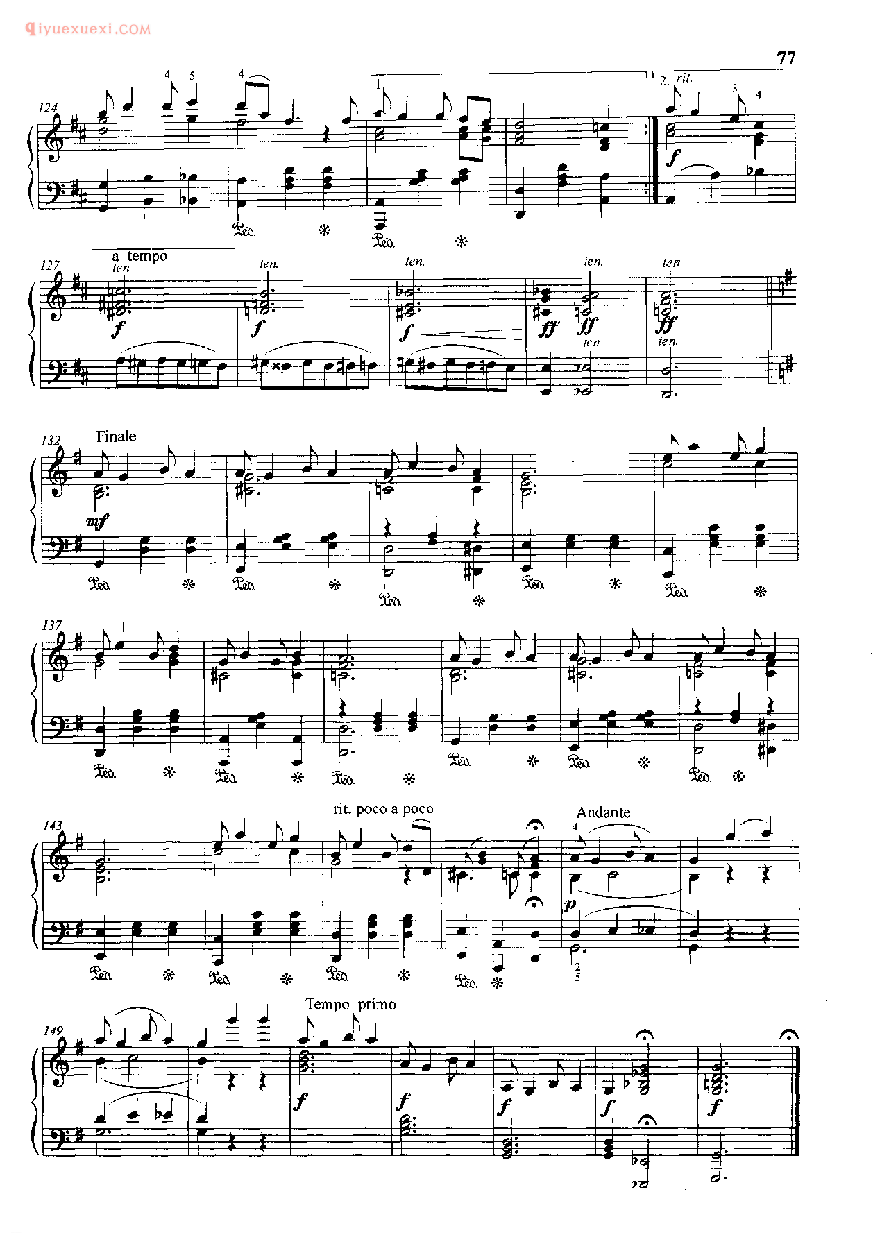 雷格泰姆舞钢琴曲_贝西娜_斯科特·乔普林