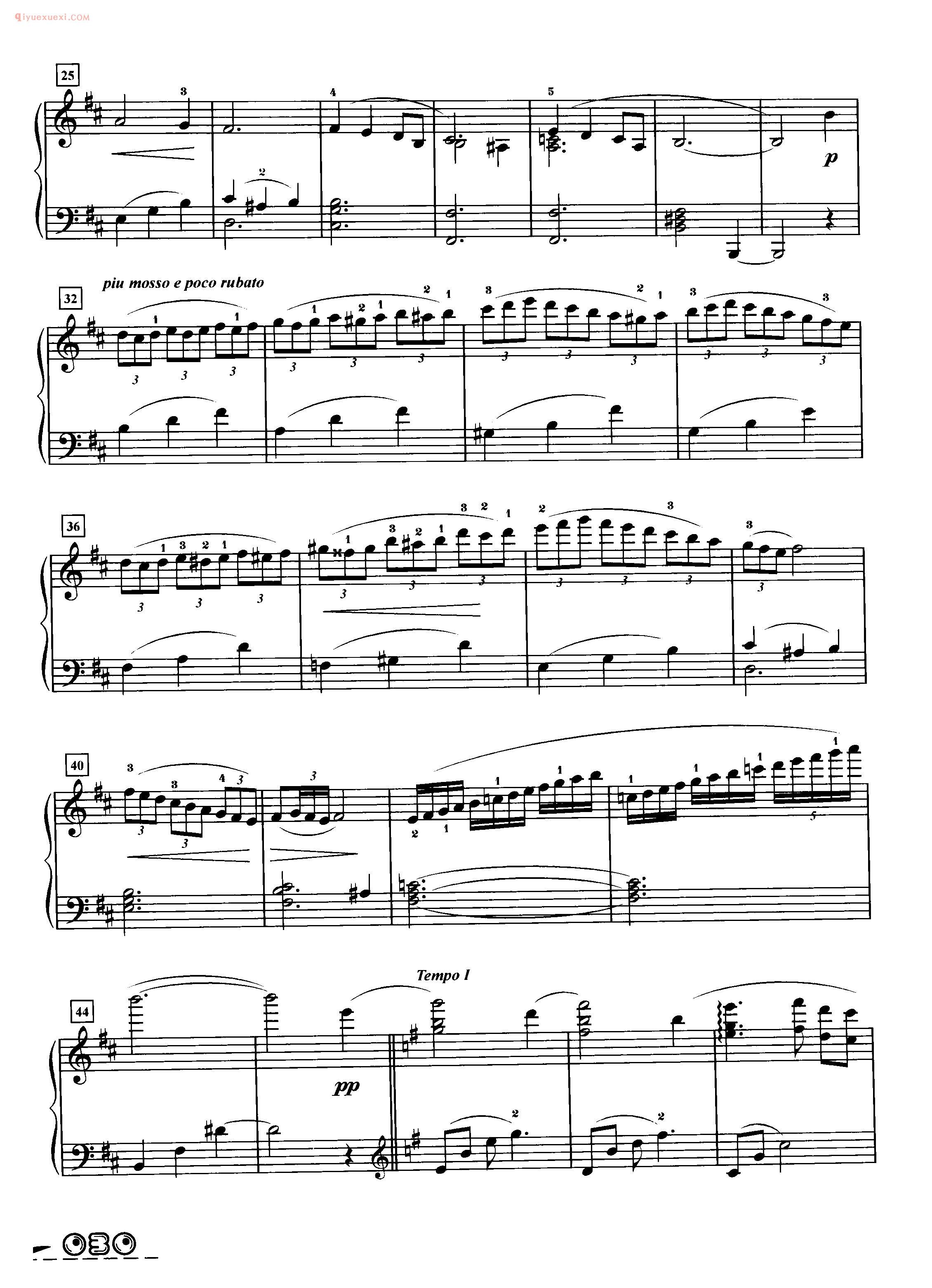 久石让钢琴谱_Silencio de Parcel Guell_选自个人专辑《I am》