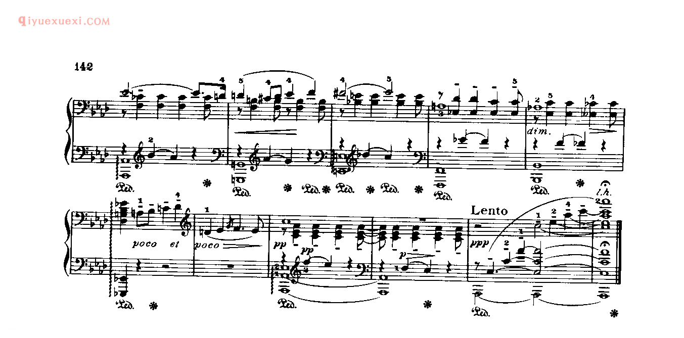 世界钢琴名曲谱_幻想曲(作品34之5)_修特