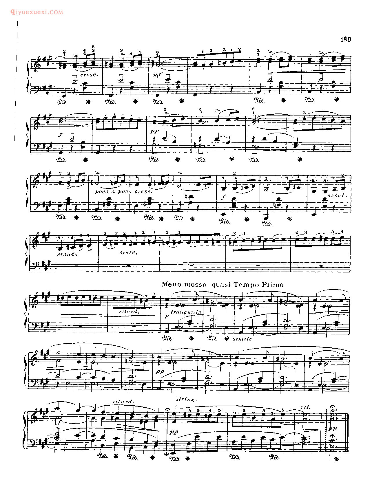 世界钢琴名曲谱_优雅的圆舞曲(作品54之1)_德沃夏克