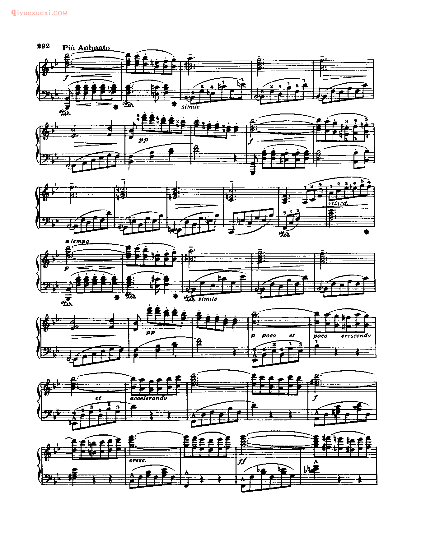 世界钢琴名曲谱_纪念曲_菲·德尔拉