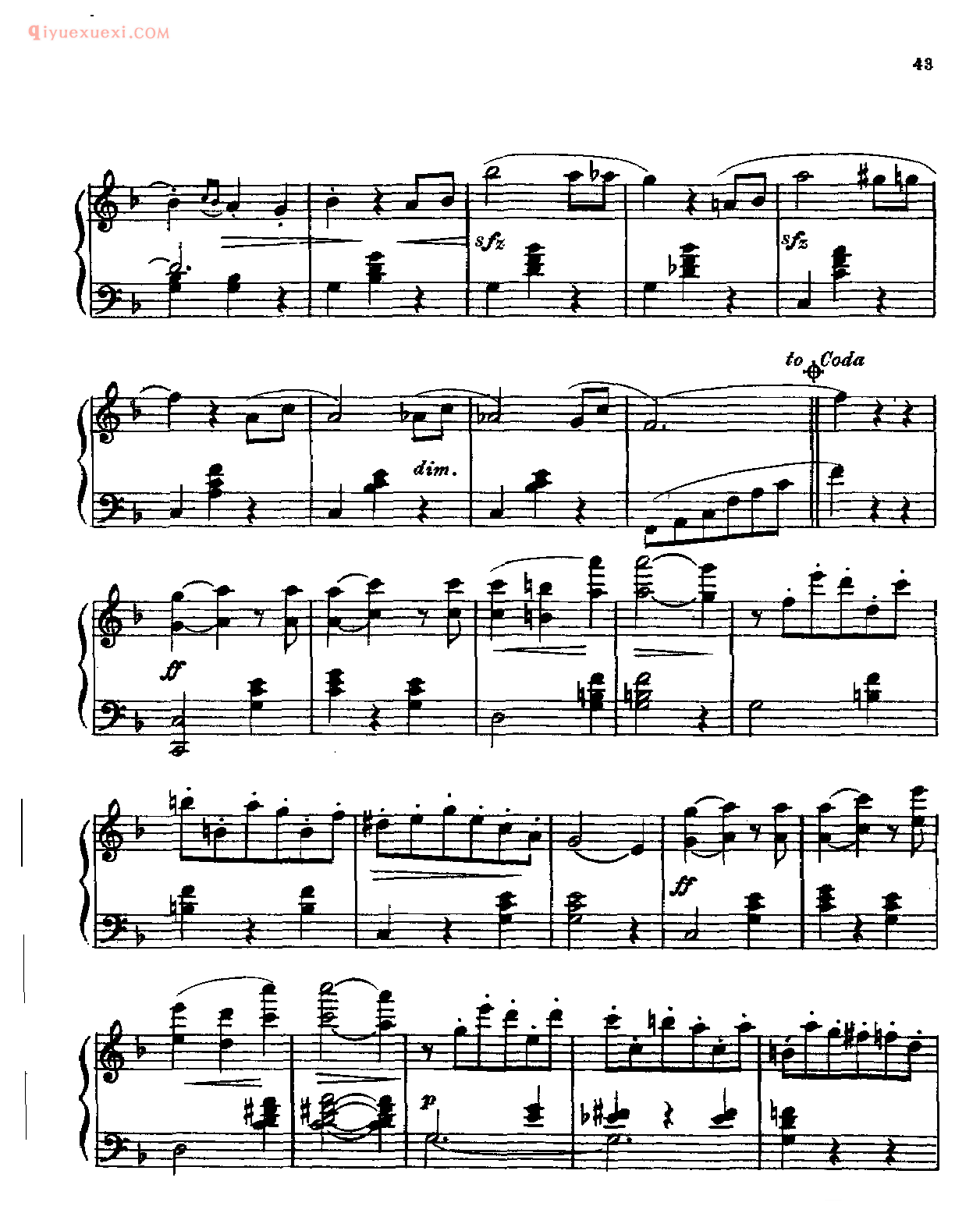 轻音乐钢琴名曲_valse Lente Coppelia_缓慢的圄舞曲_芭蕃舞剧《葛培利亚》选曲_莱奥·德里布