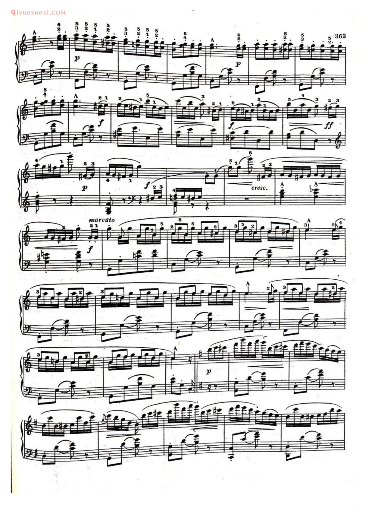 La Fontaing/Morcean de salon 五线谱