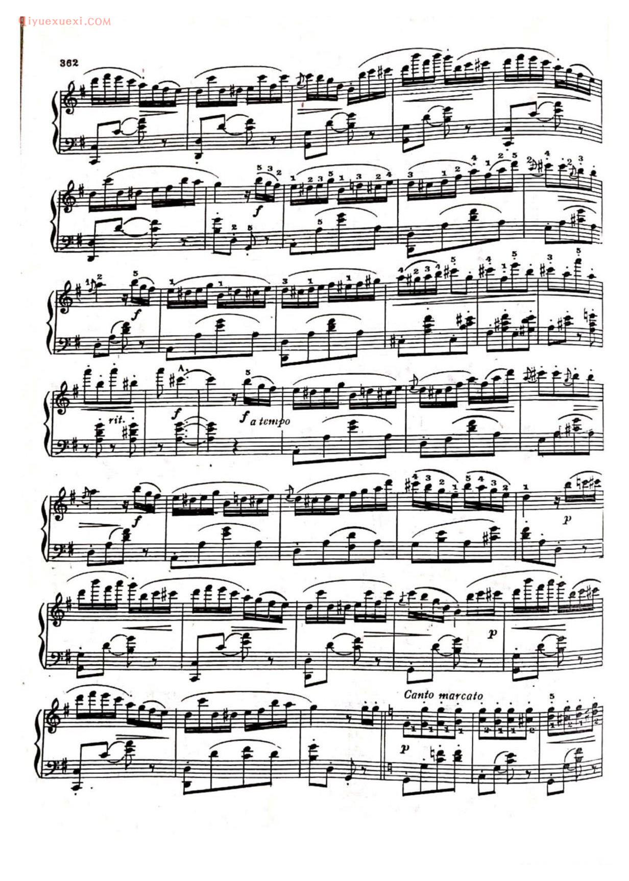 La Fontaing/Morcean de salon 五线谱