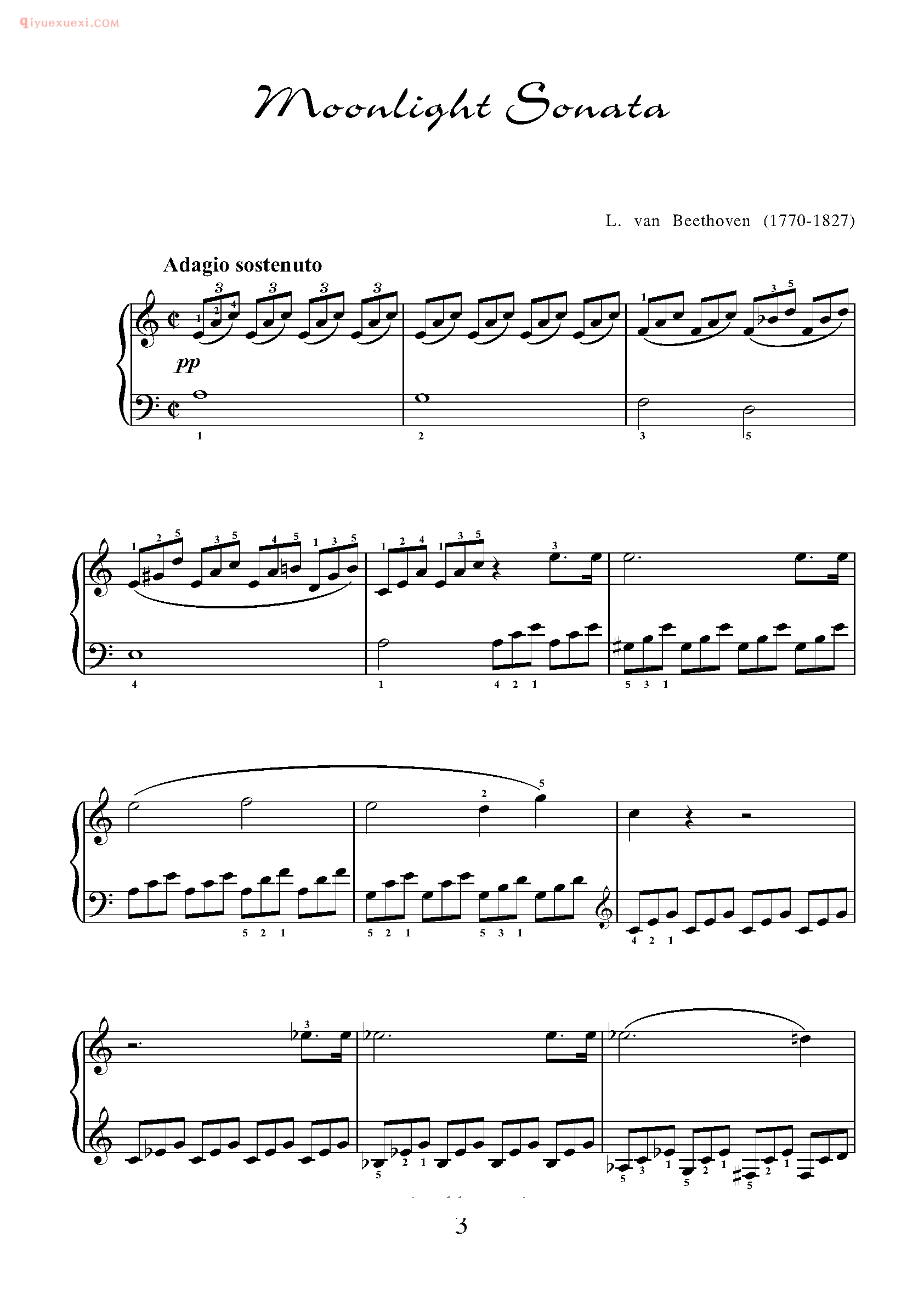 简单钢琴乐曲十首_外国超级简单钢琴练习曲十10五线谱