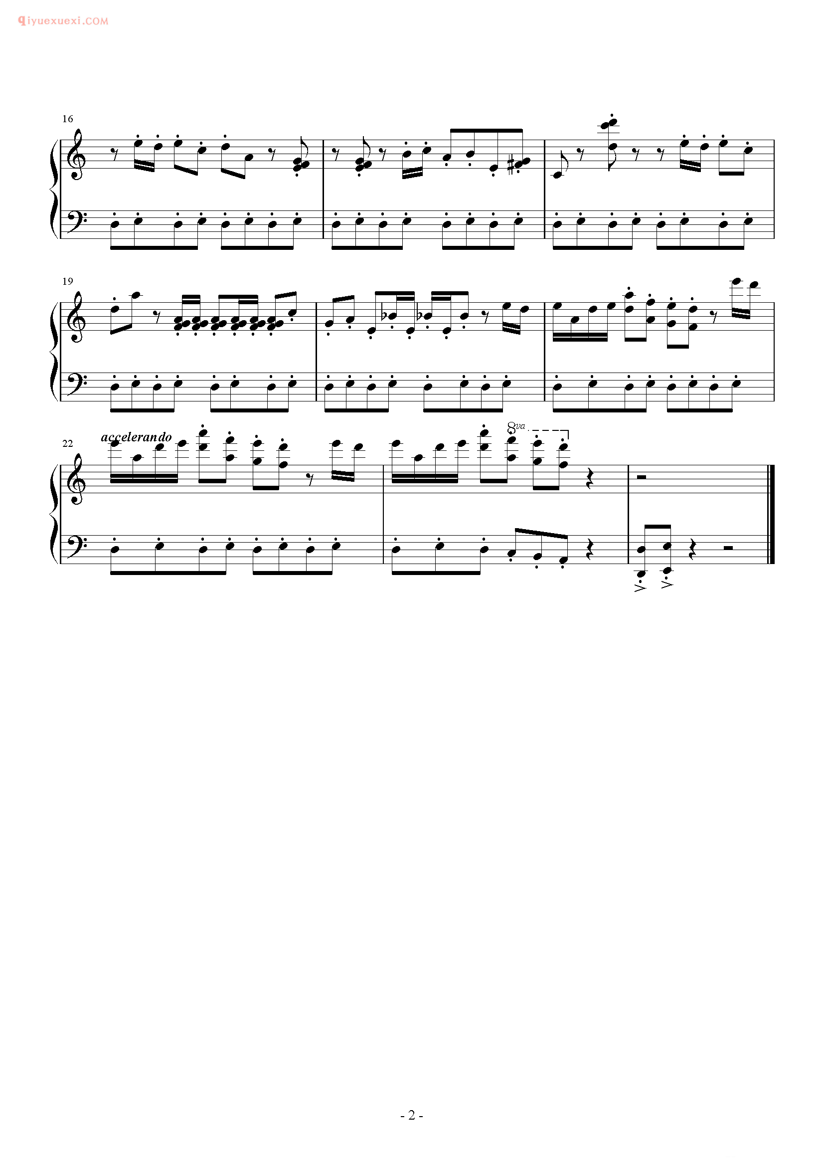 Six Bagatelles - II.Quasi Burlesca (Srecko Bradic)