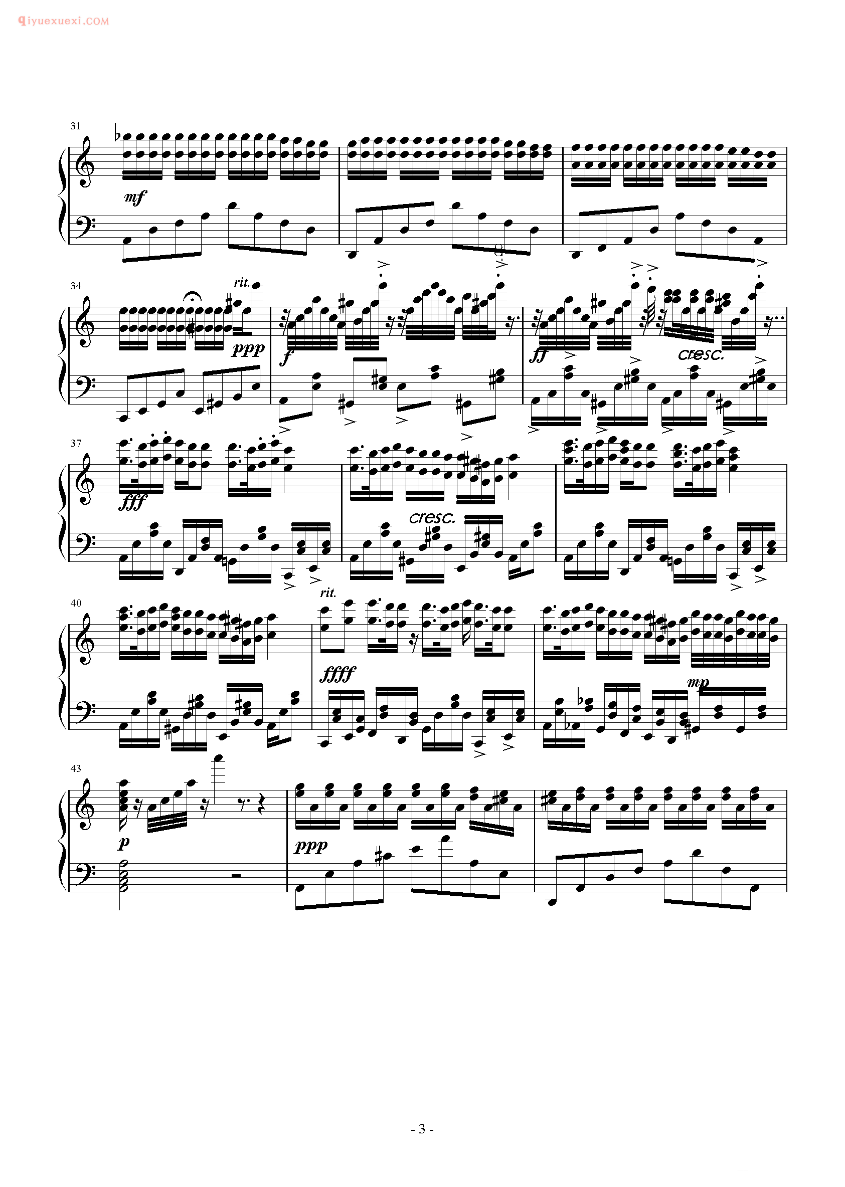 Budapest Cafe 五线谱