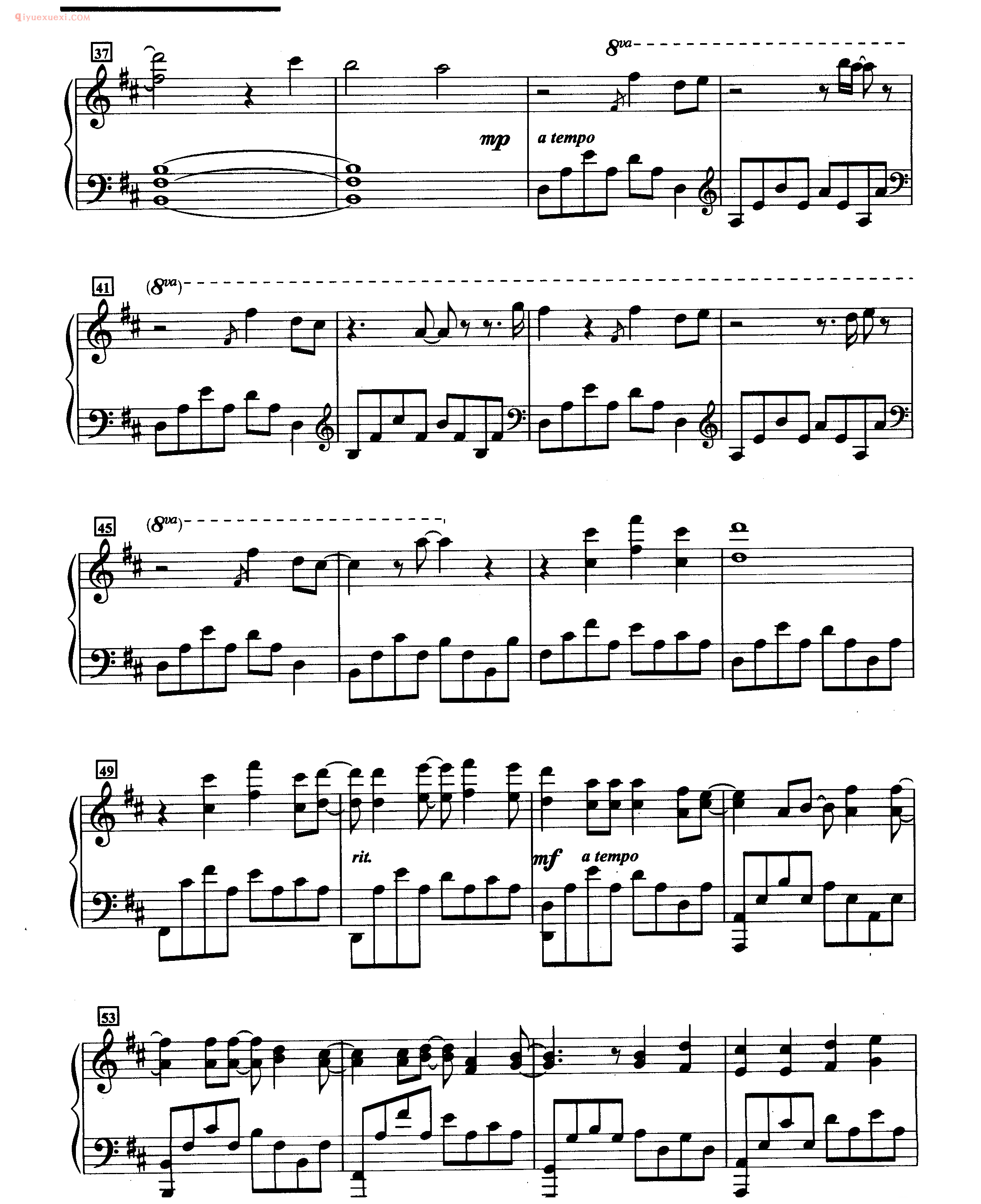 she歌曲钢琴谱《ENCORE》别说对不起