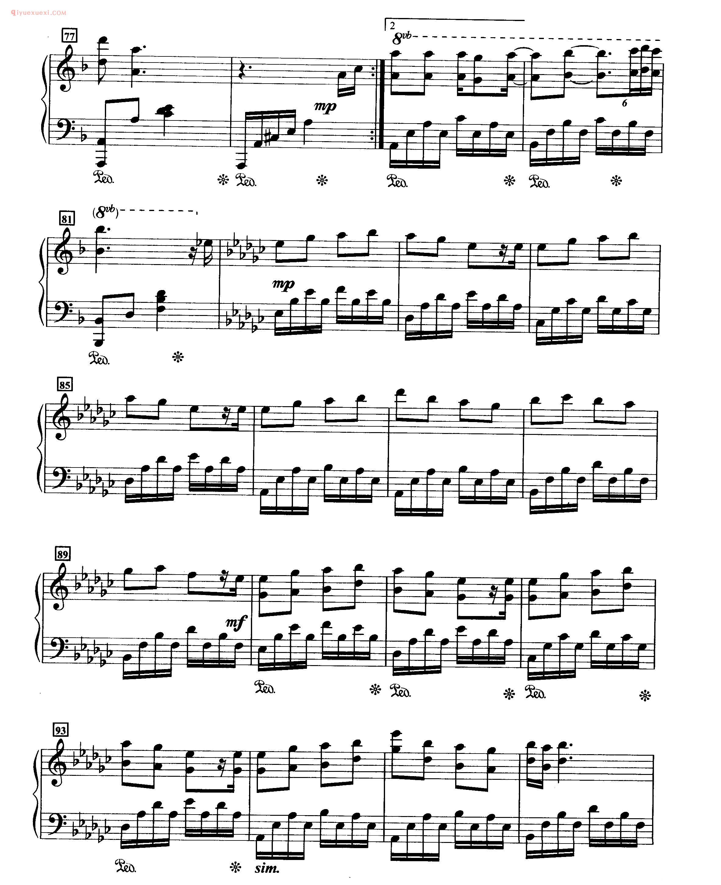 she歌曲钢琴谱_长相思