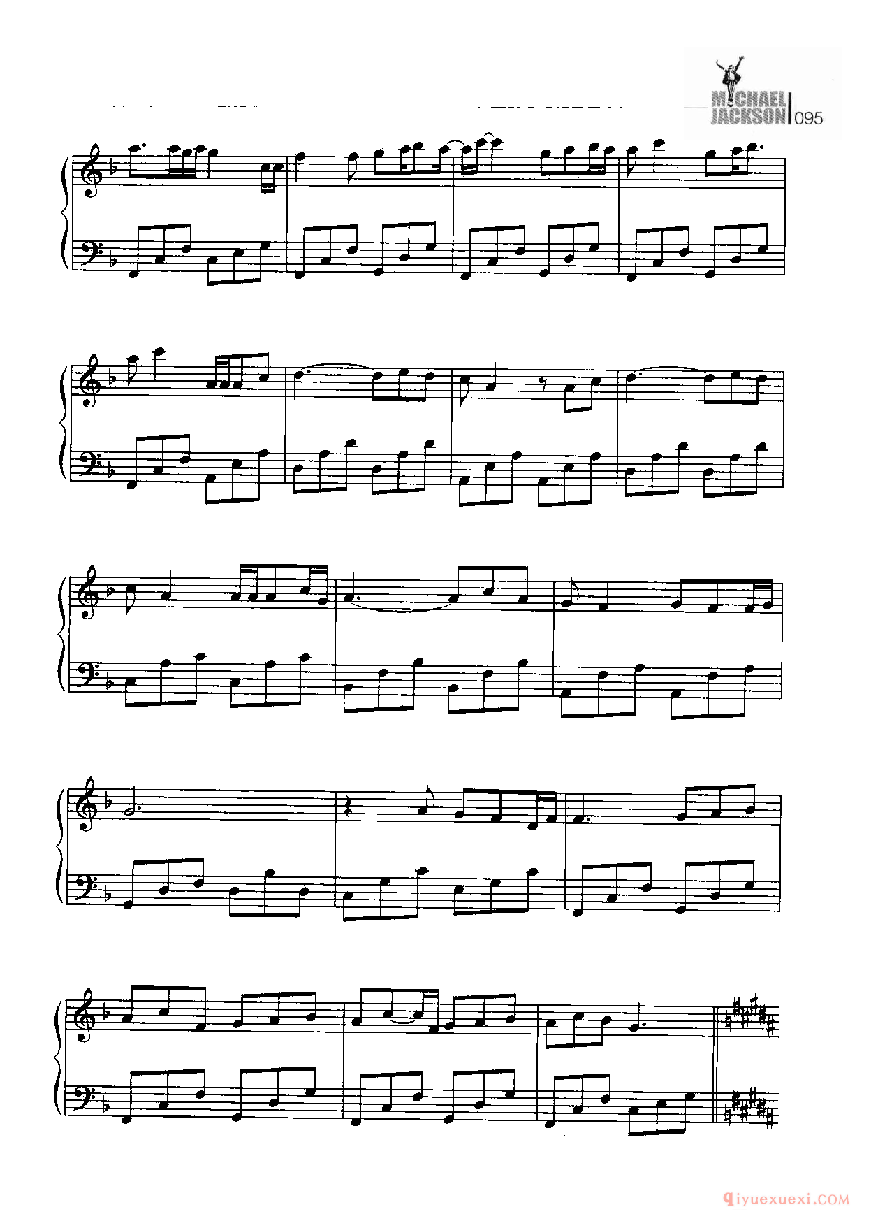 The lost children(失落的孩子)麦克杰克逊钢琴曲