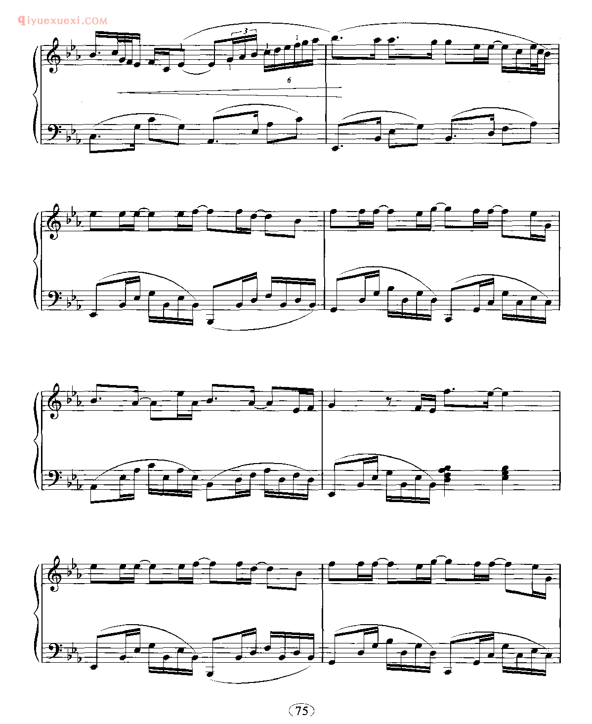 Piano_钢琴五线谱_韩国电视剧《钢琴》主题曲