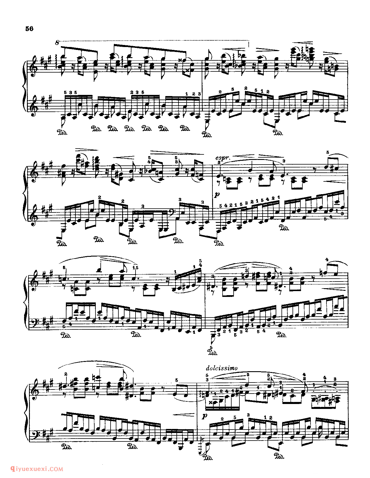 Fr.Chopin Op.10 NO.5_Godowsky_Chopin_超高难度钢琴谱