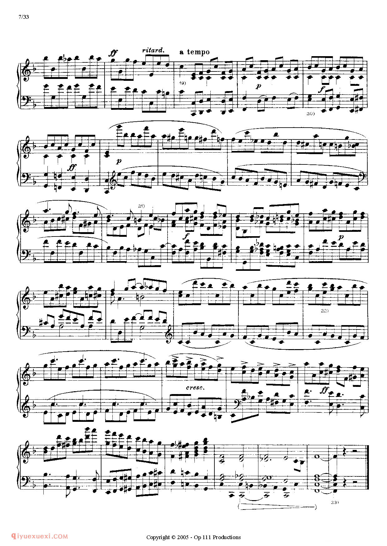 李斯特超级技巧练习曲（Liszt 12 Etudes D'execution Transcendante）初版超技_超高难度钢琴谱