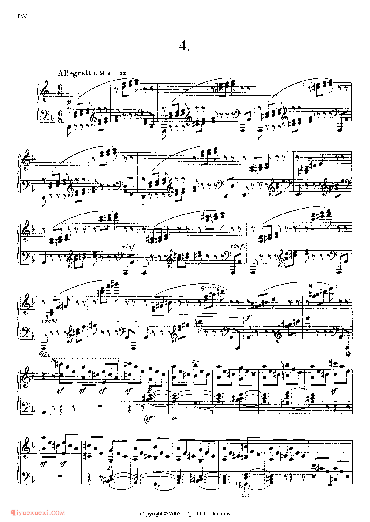 李斯特超级技巧练习曲（Liszt 12 Etudes D'execution Transcendante）初版超技_超高难度钢琴谱