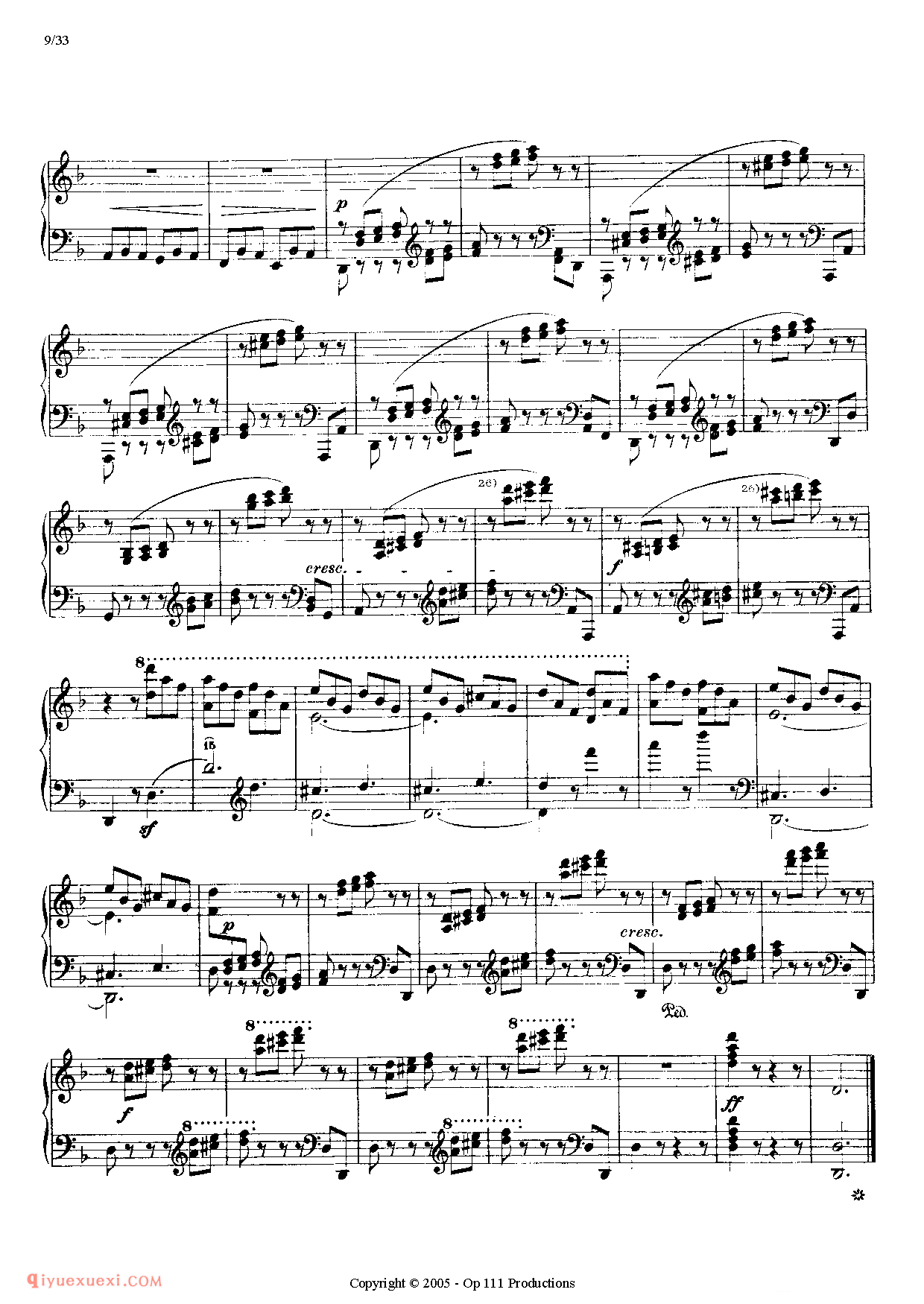 李斯特超级技巧练习曲（Liszt 12 Etudes D'execution Transcendante）初版超技_超高难度钢琴谱