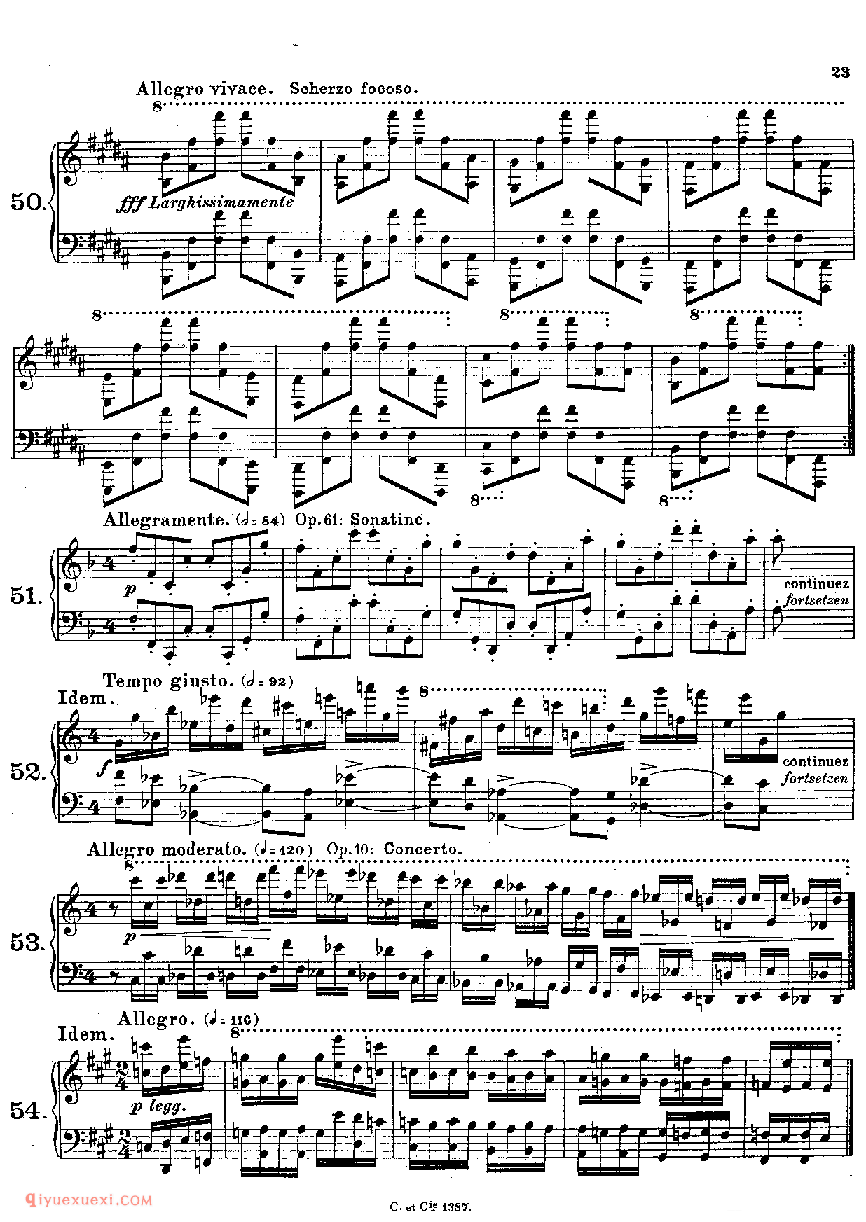 Alkan Exercises (Vianna da Motta, José)_超高难度钢琴谱