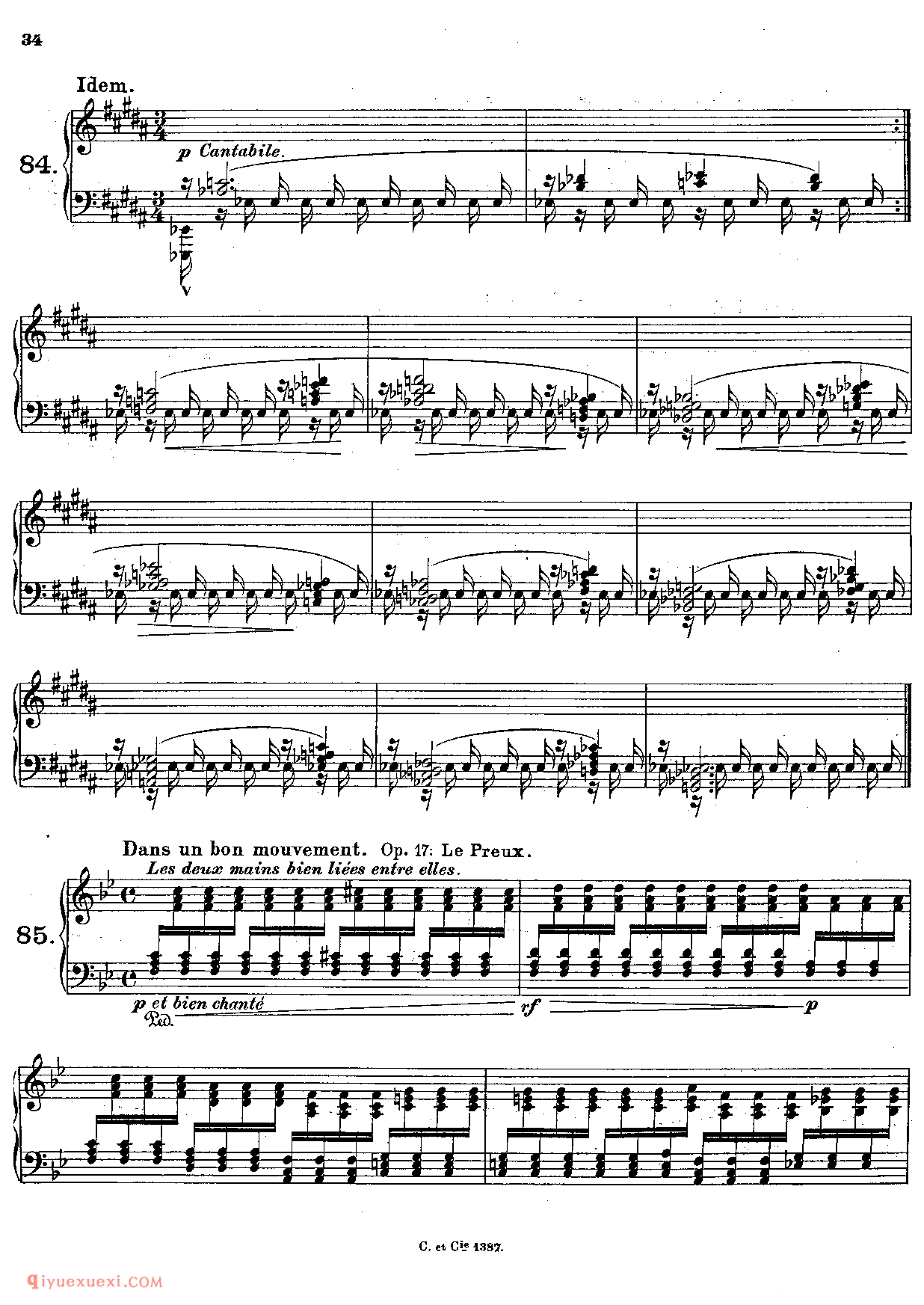 Alkan Exercises (Vianna da Motta, José)_超高难度钢琴谱