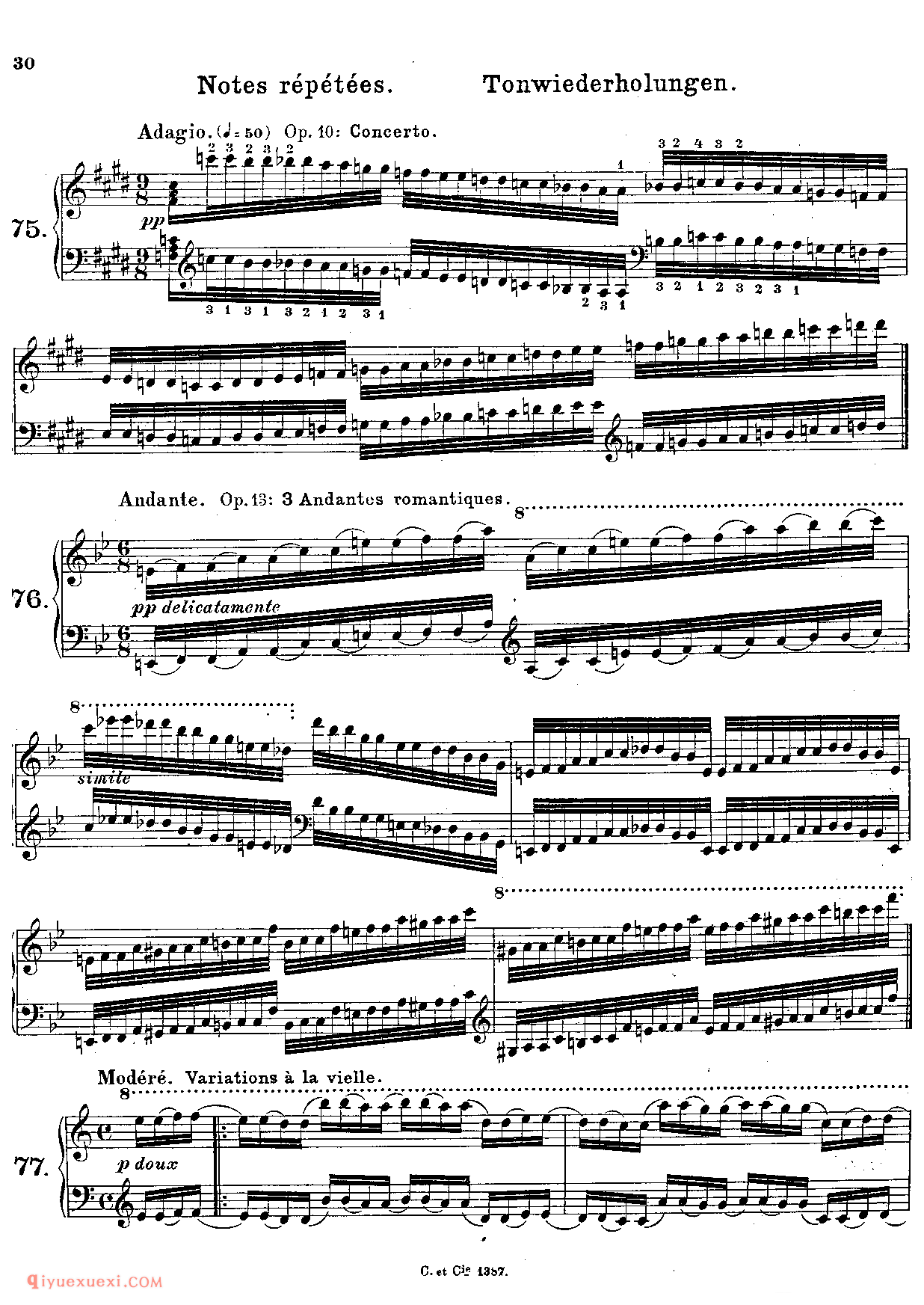 Alkan Exercises (Vianna da Motta, José)_超高难度钢琴谱