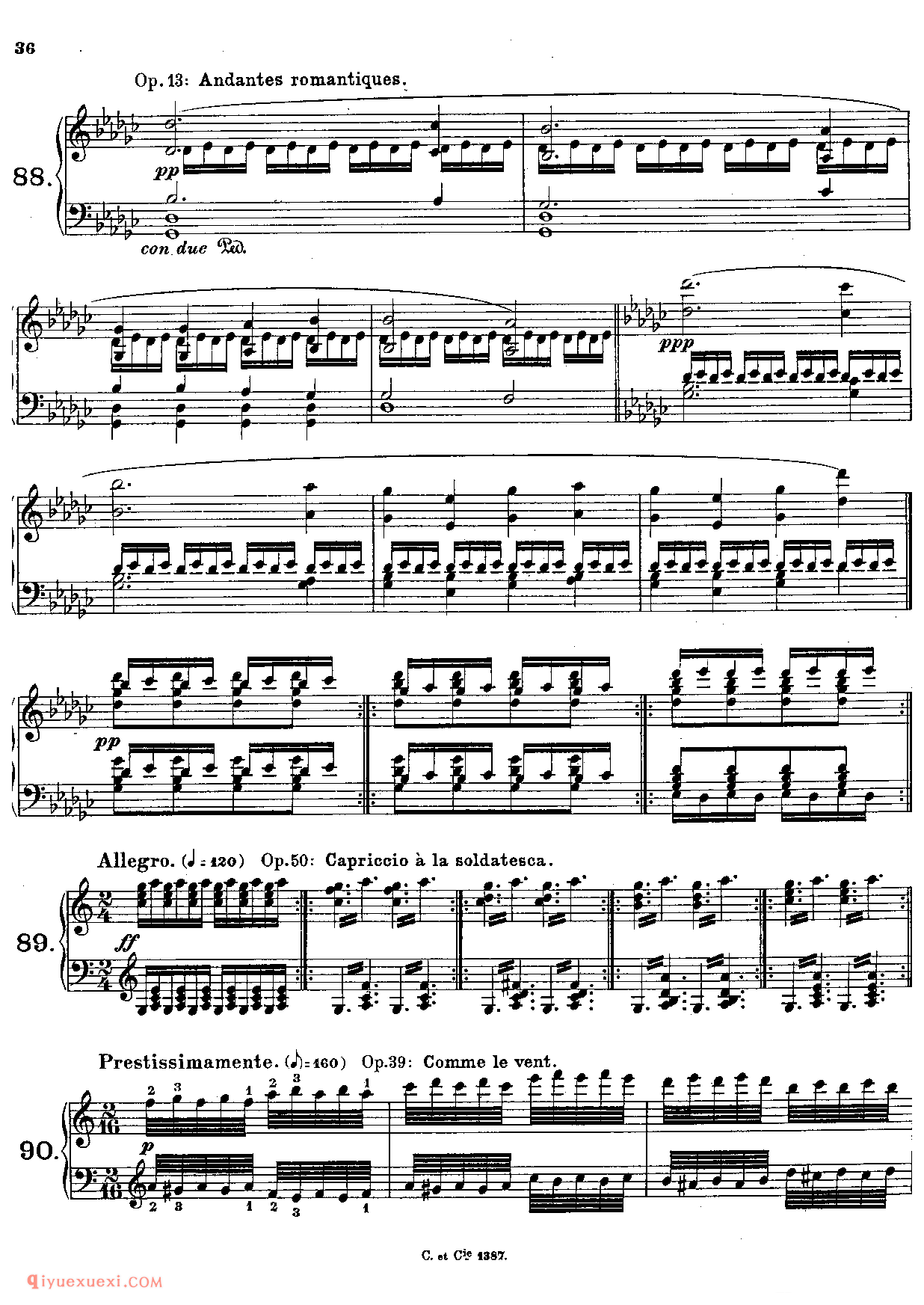 Alkan Exercises (Vianna da Motta, José)_超高难度钢琴谱