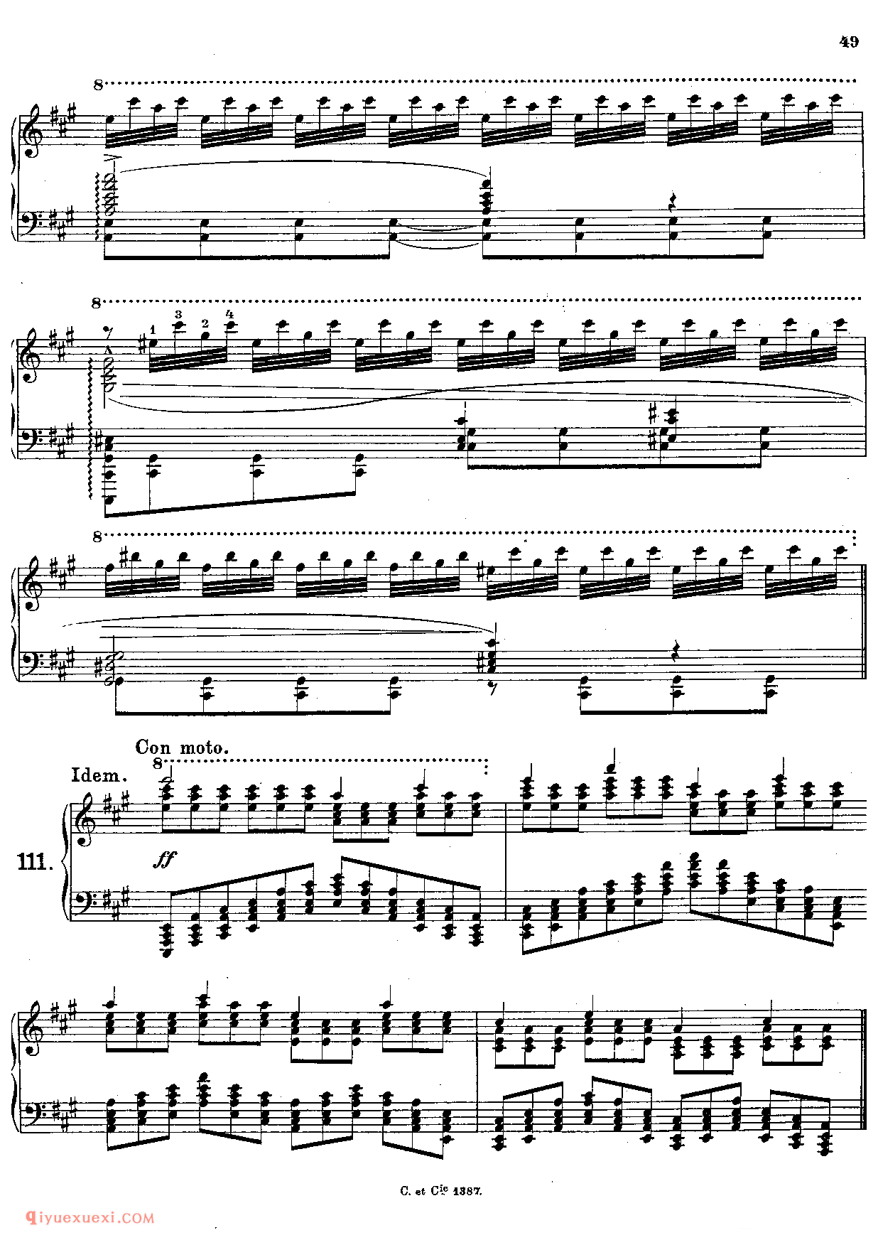 Alkan Exercises (Vianna da Motta, José)_超高难度钢琴谱