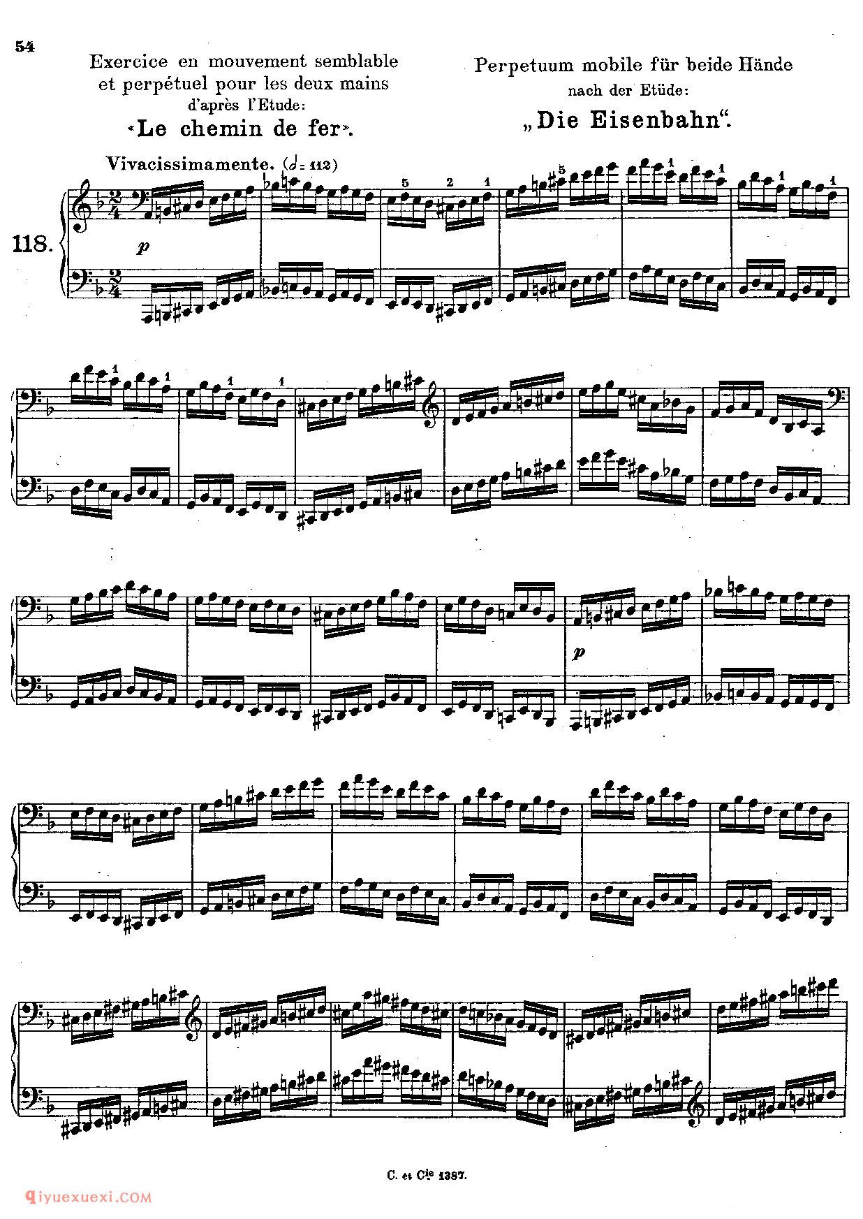 Alkan Exercises (Vianna da Motta, José)_超高难度钢琴谱