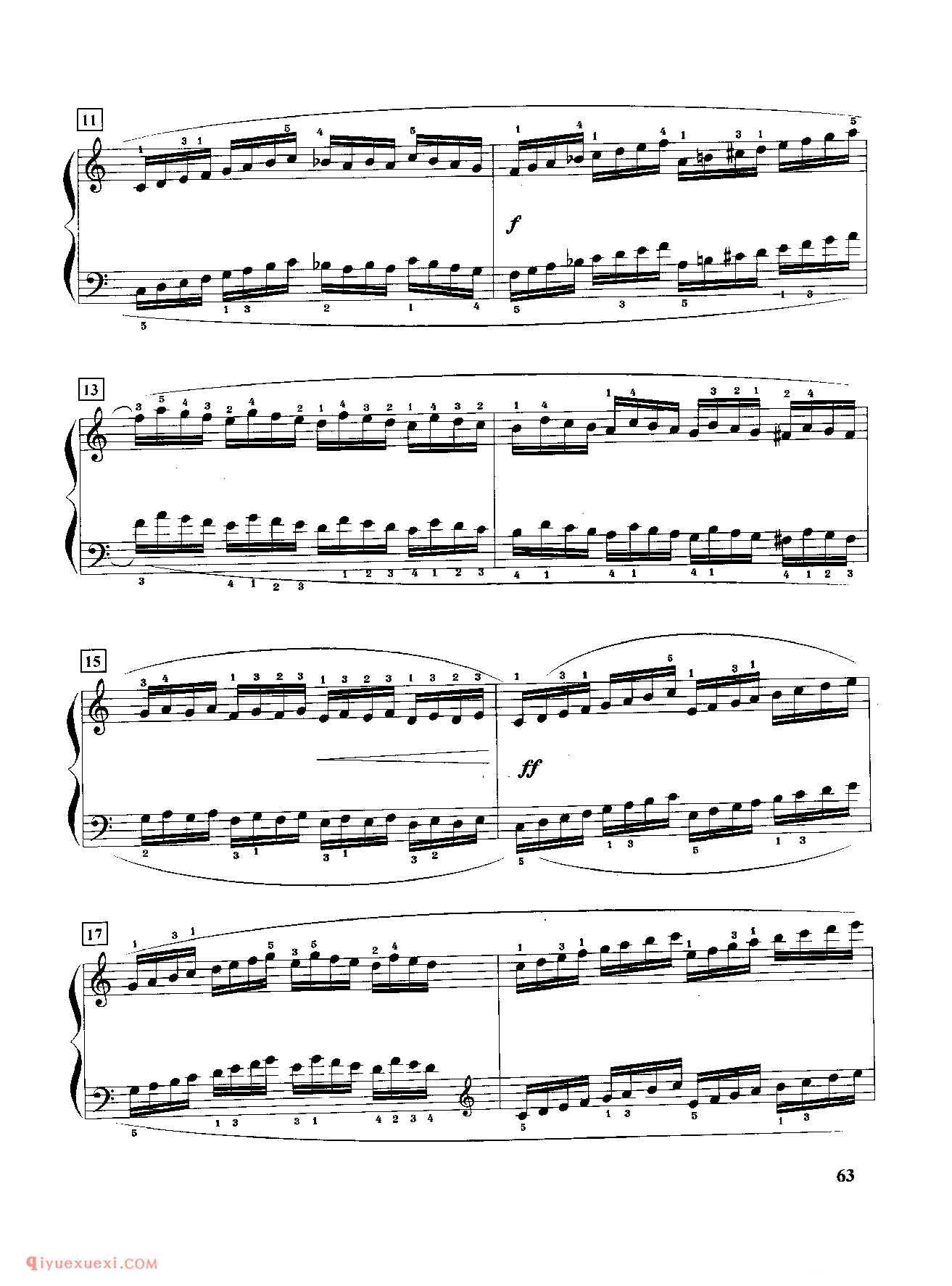 第三十条双手音阶同步练习_车尔尼849钢琴练习曲_黄伊娜