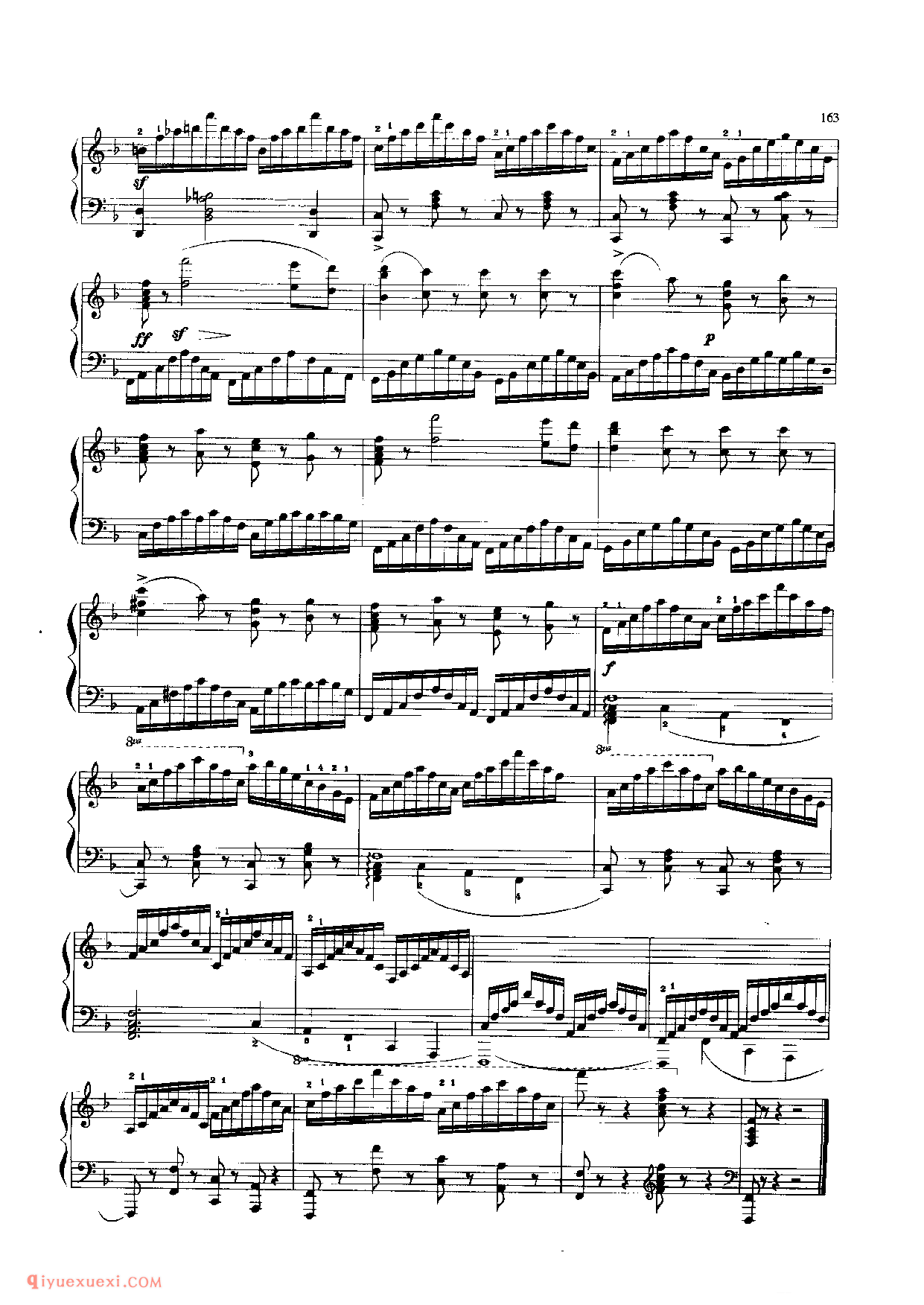 第四十六条_充分发挥触键和运指的技巧_车尔尼740手指技术练习_奥地利_车尔尼740手指技术练习_奥地利