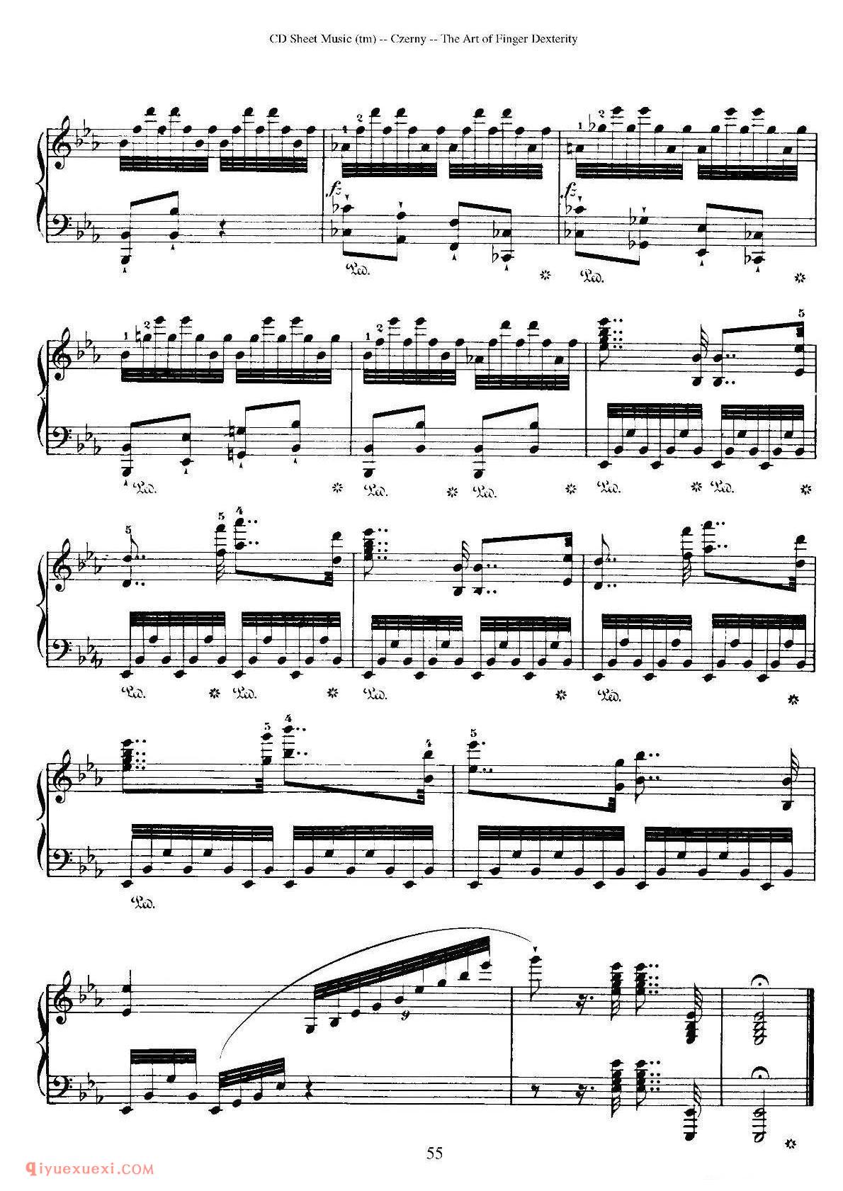 车尔尼740第十五条_车尔尼740第15条钢琴谱