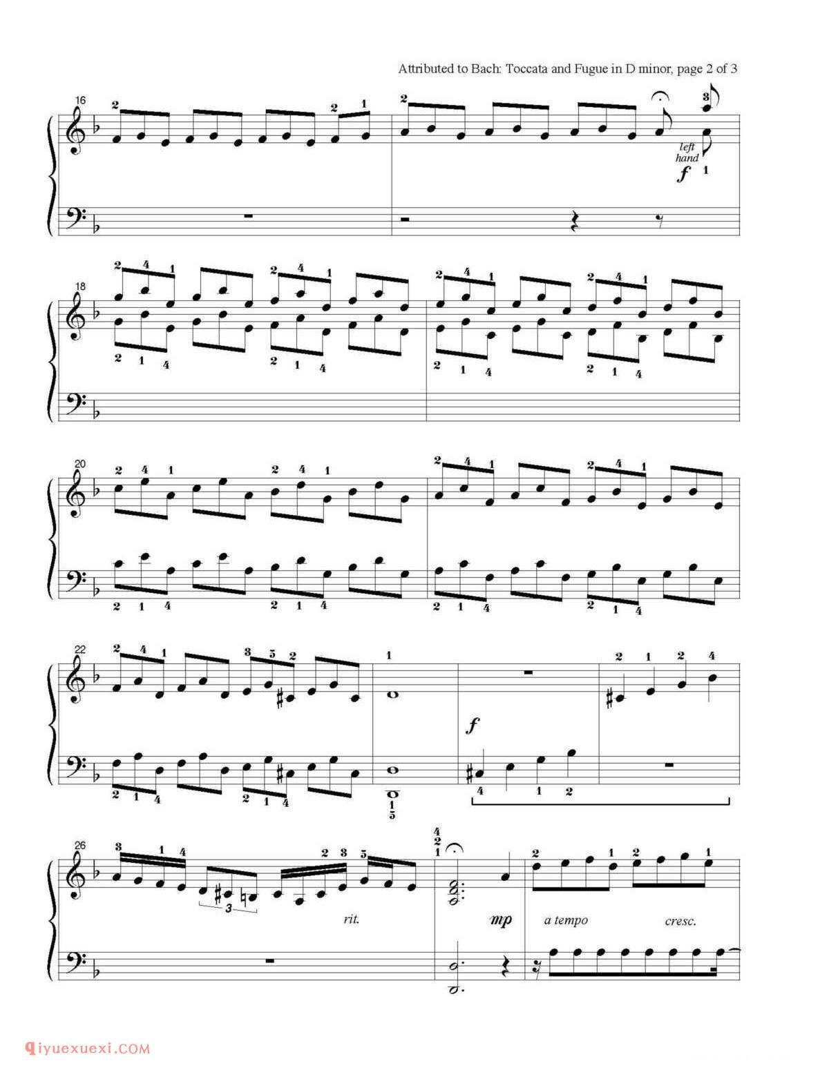 Toccata_钢琴四级练习曲