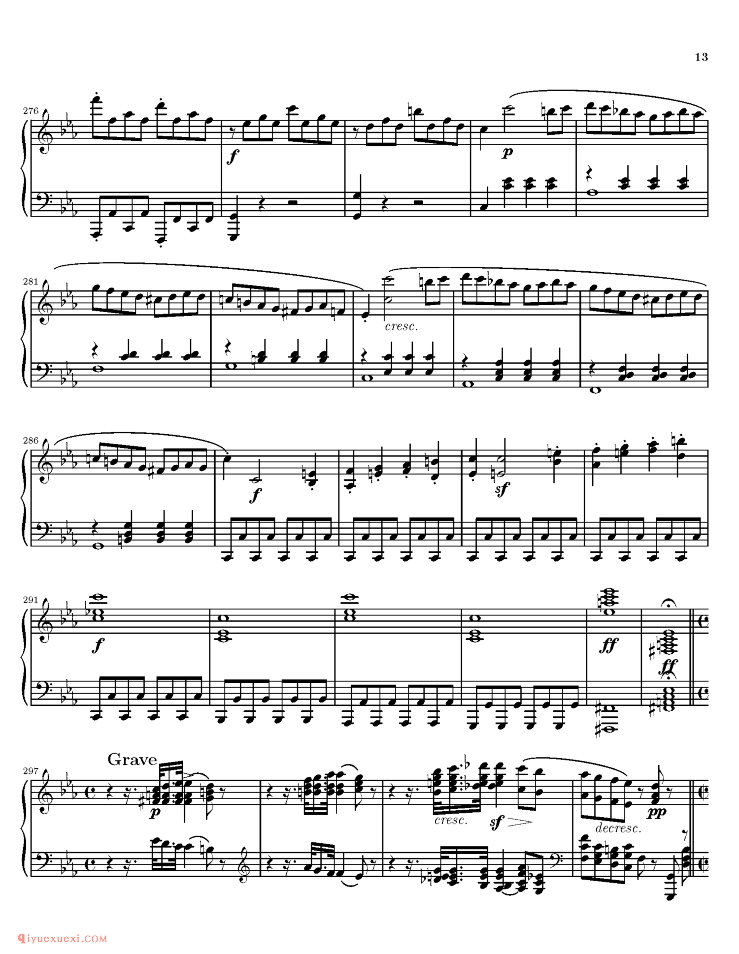 Sonata No.8 “Pathetique