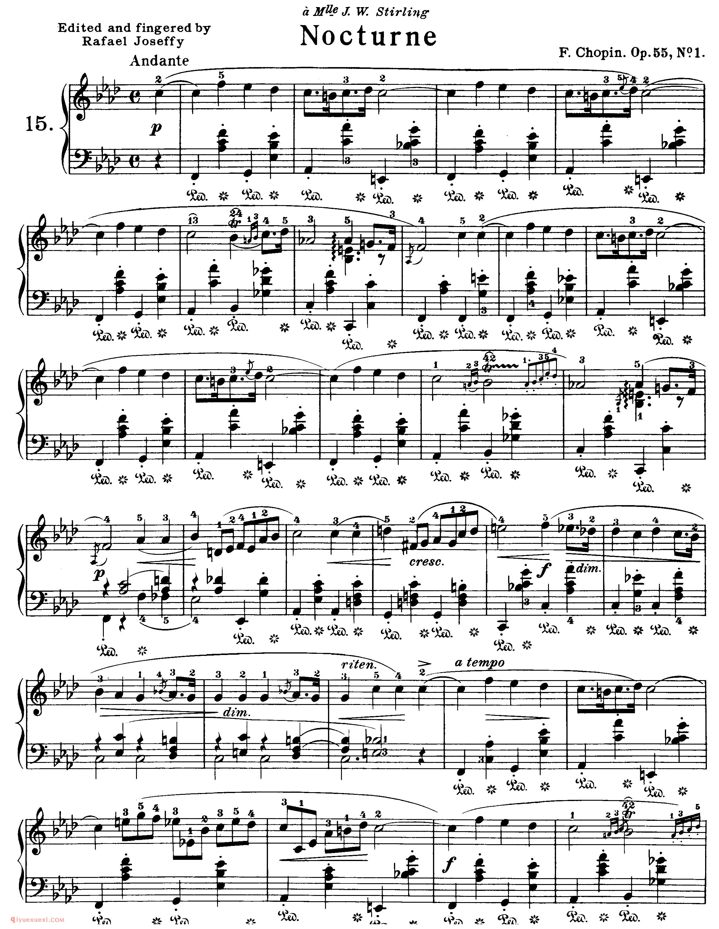 nocturne op.55,no.1_f小调作品55-1_夜曲_肖邦钢琴谱