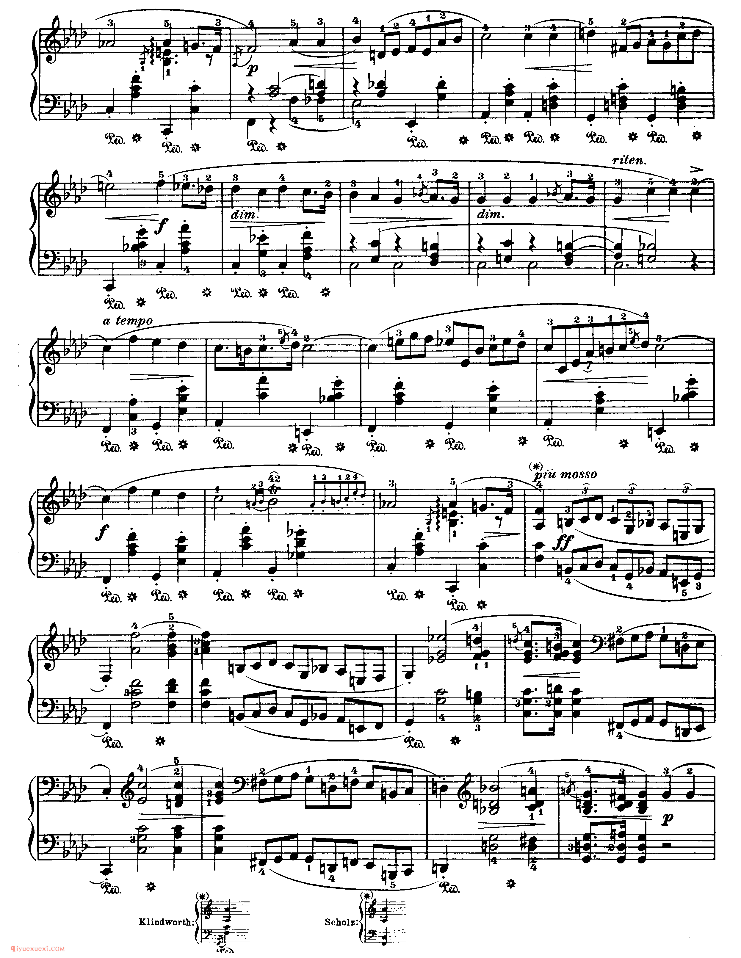 nocturne op.55,no.1_f小调作品55-1_夜曲_肖邦钢琴谱