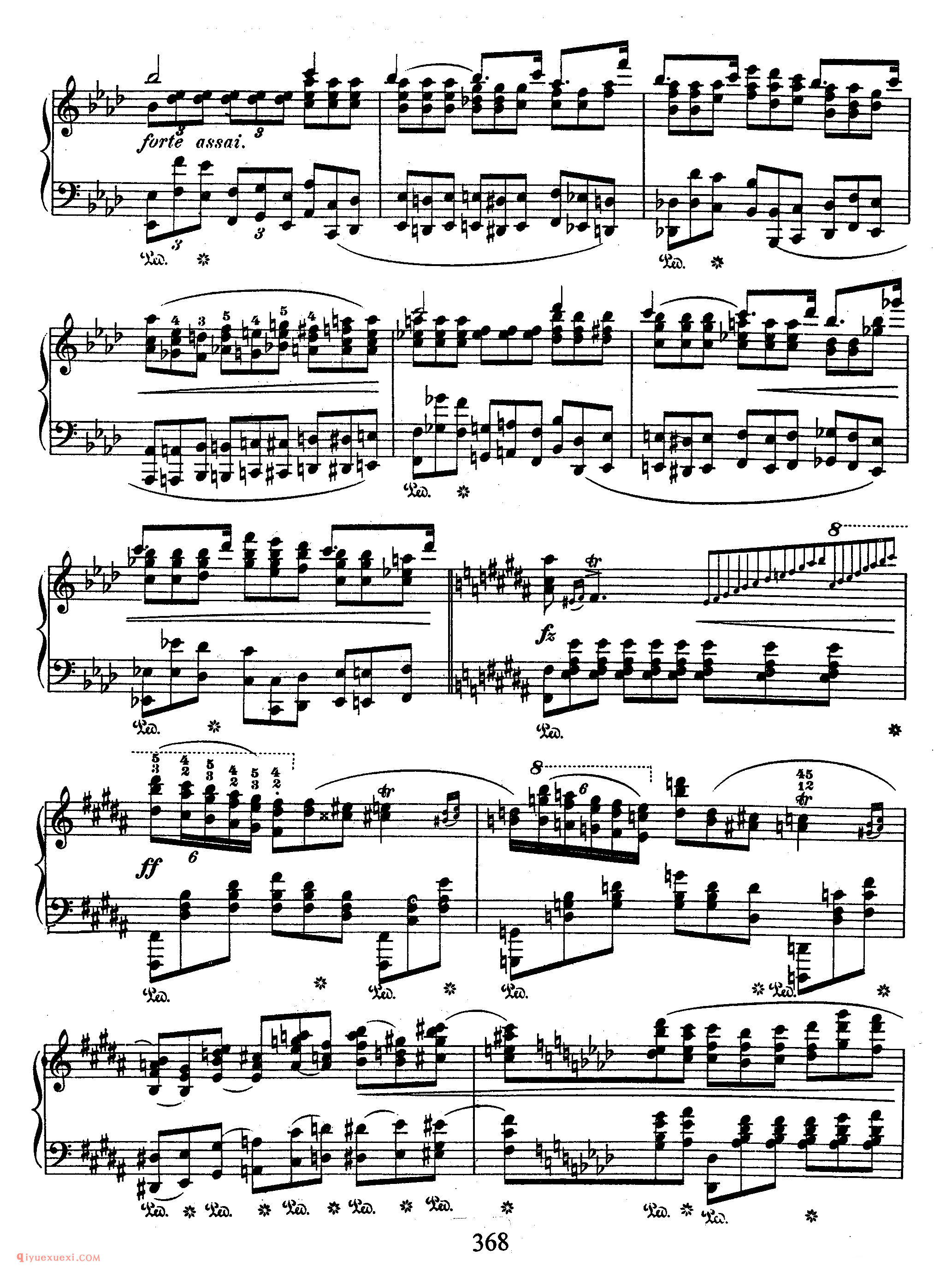 Polonaise-Fantaisie Op 61_降A大调作品61 幻想波兰舞曲_波兰舞曲_肖邦钢琴谱