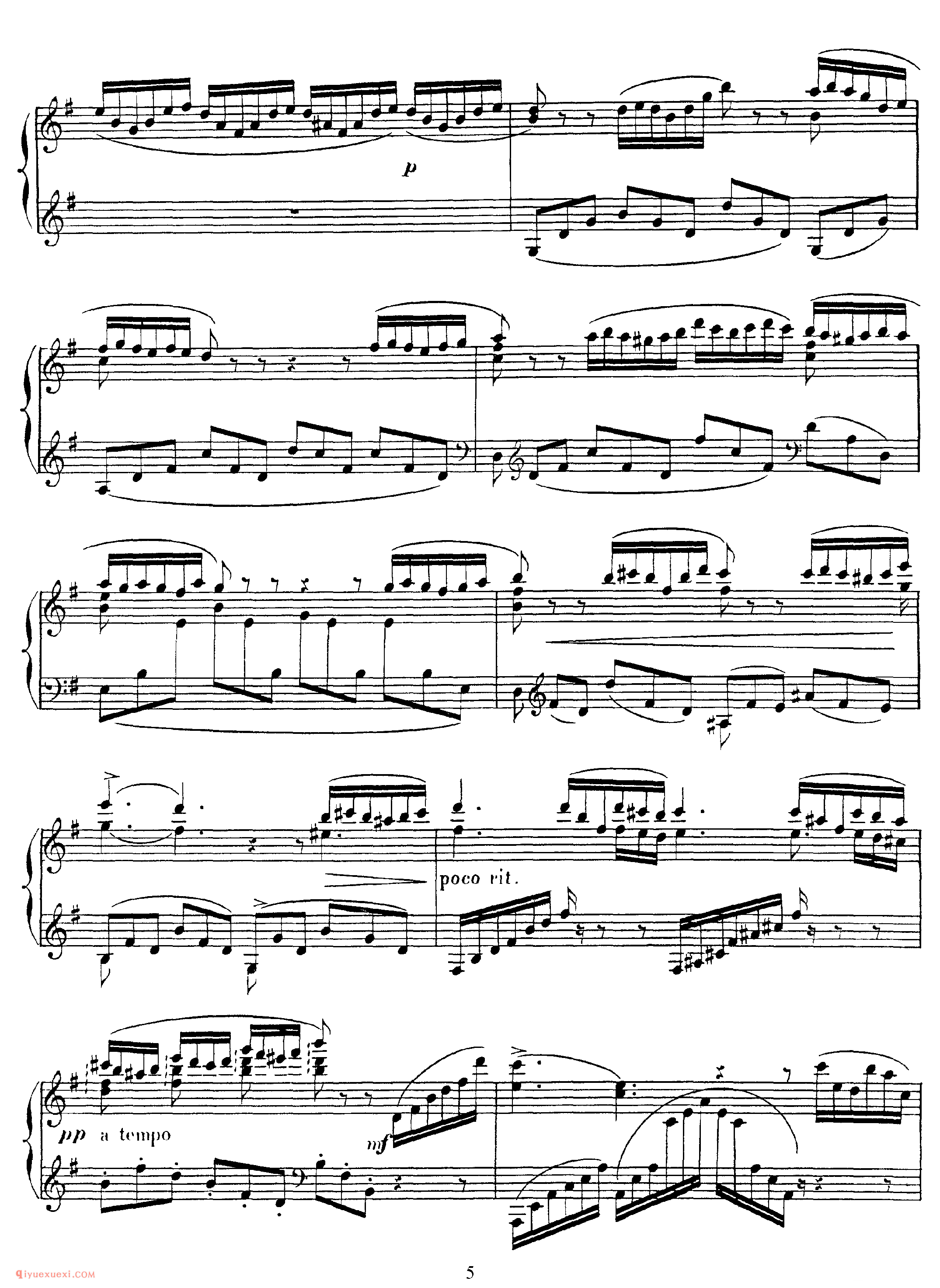 意大利的回忆 Souvenir d'Italie, Op 80_圣桑钢琴谱