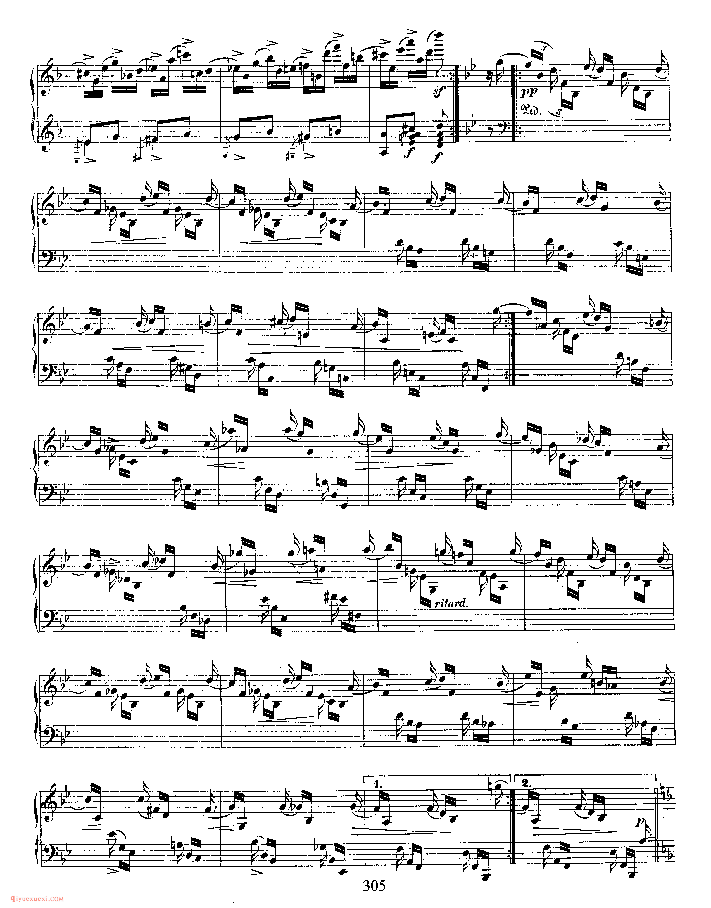 舒曼《克莱斯勒偶记》作品16_Schumann Kreisleriana Op.16_舒曼钢琴谱