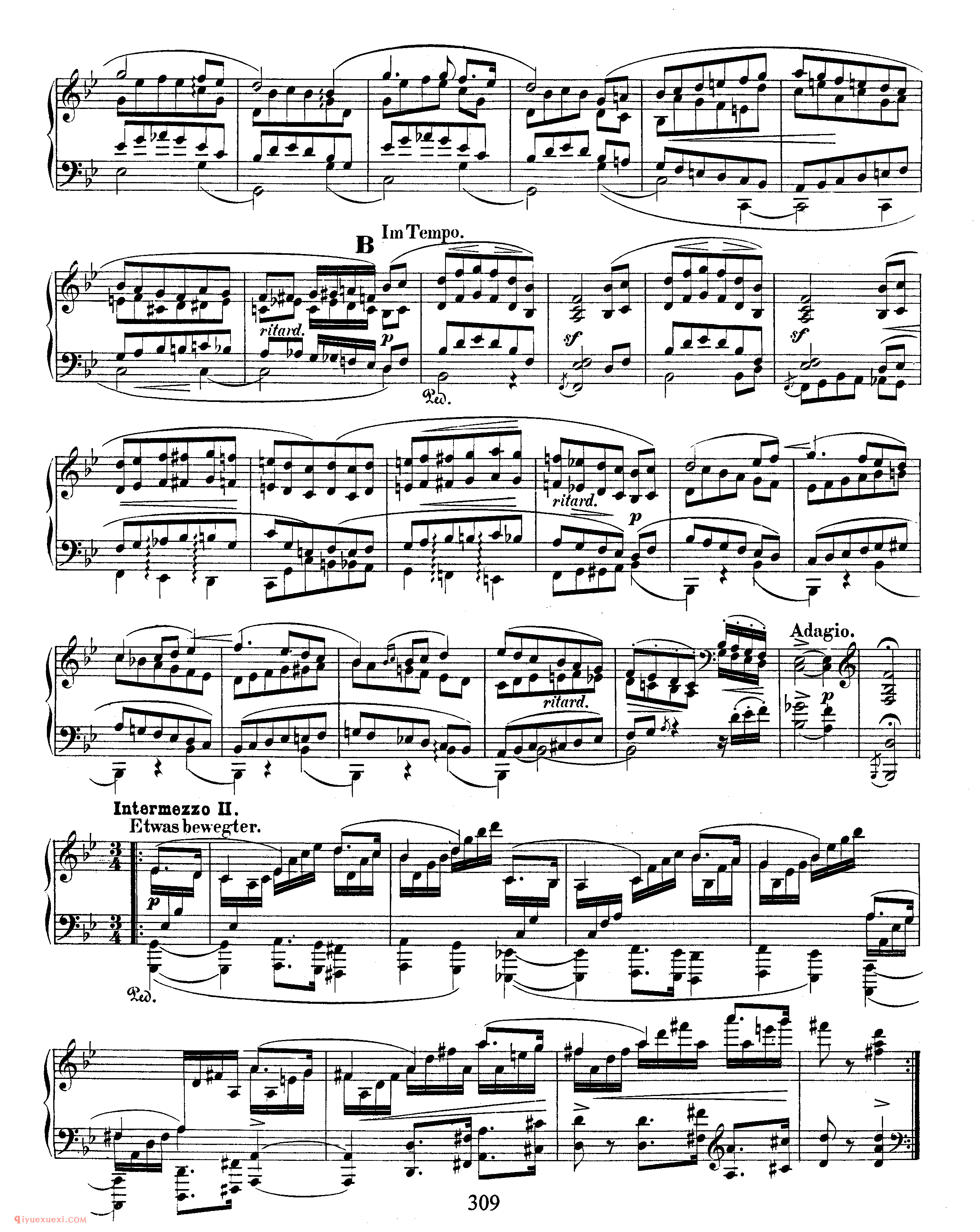 舒曼《克莱斯勒偶记》作品16_Schumann Kreisleriana Op.16_舒曼钢琴谱