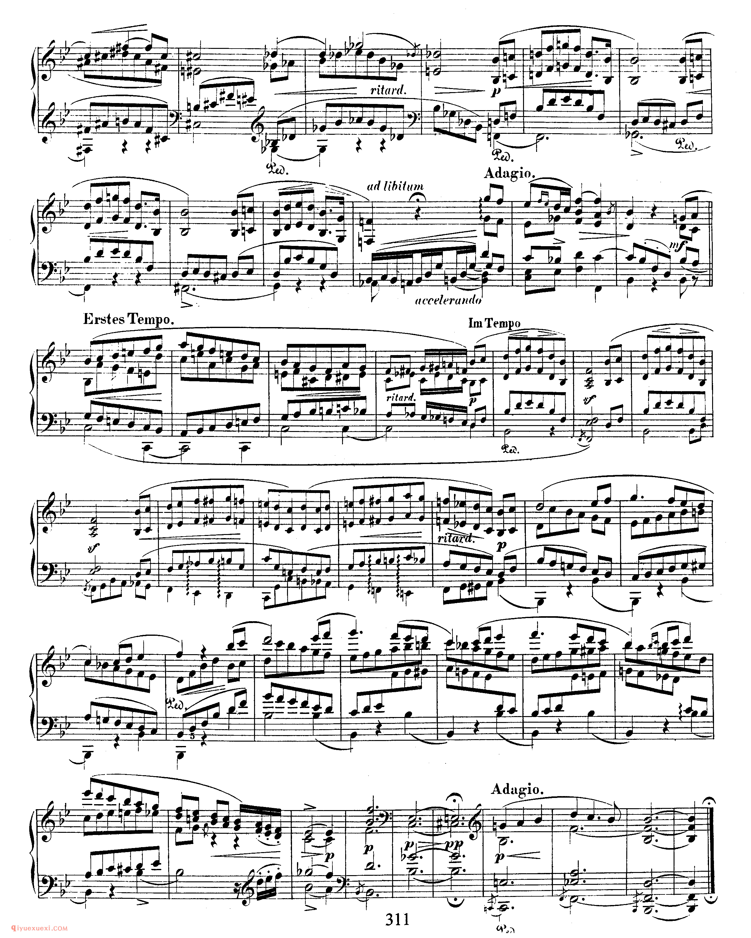 舒曼《克莱斯勒偶记》作品16_Schumann Kreisleriana Op.16_舒曼钢琴谱