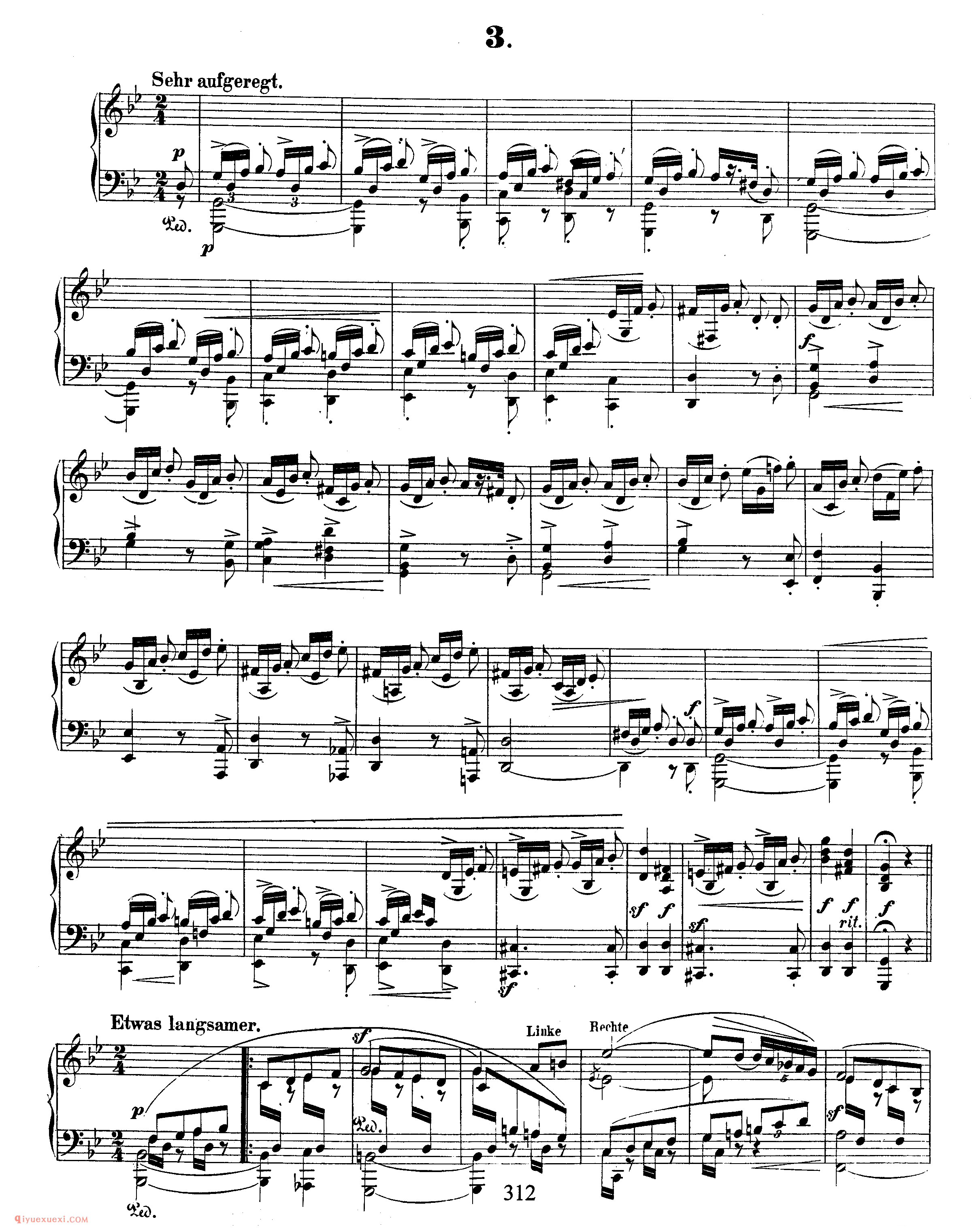 舒曼《克莱斯勒偶记》作品16_Schumann Kreisleriana Op.16_舒曼钢琴谱