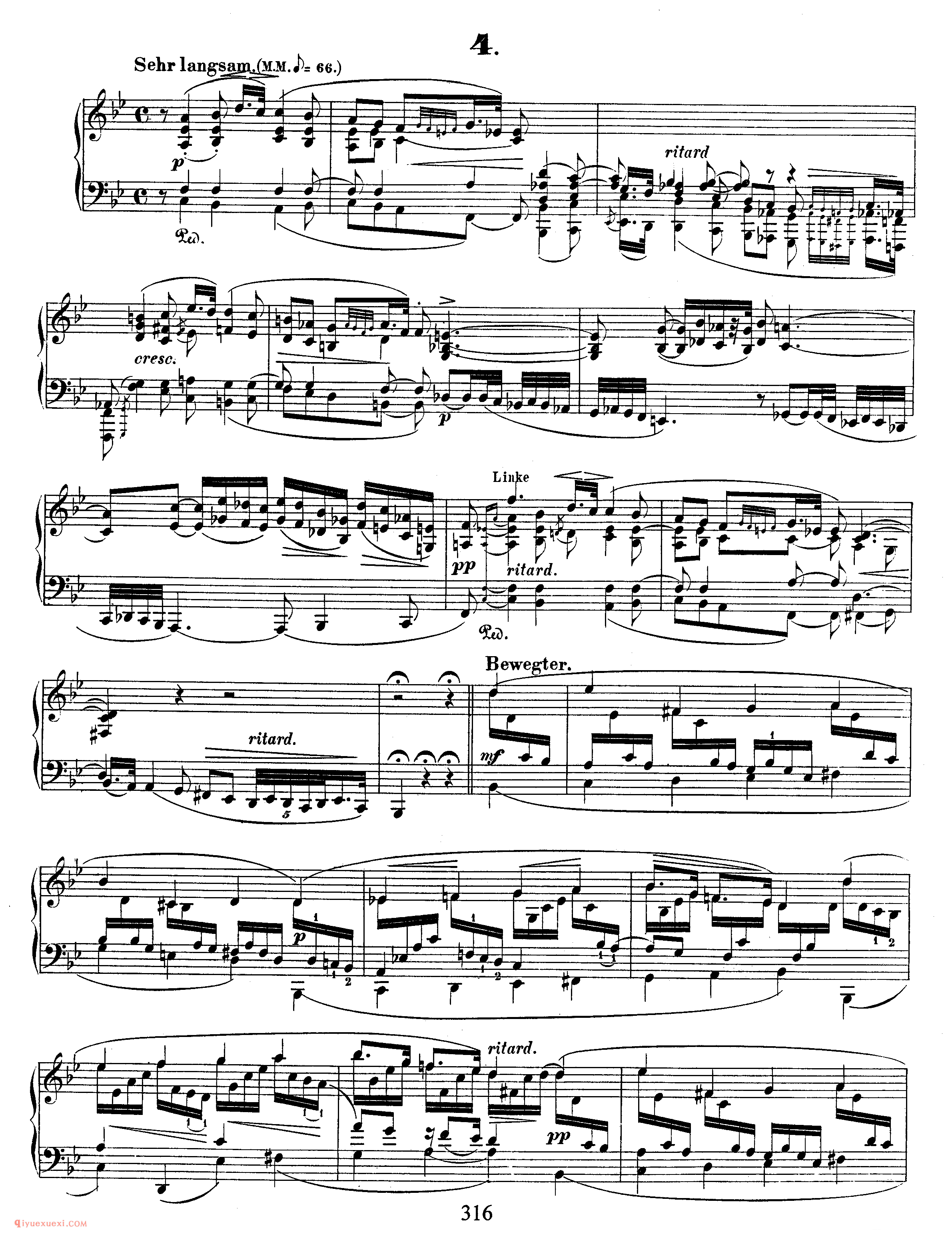 舒曼《克莱斯勒偶记》作品16_Schumann Kreisleriana Op.16_舒曼钢琴谱